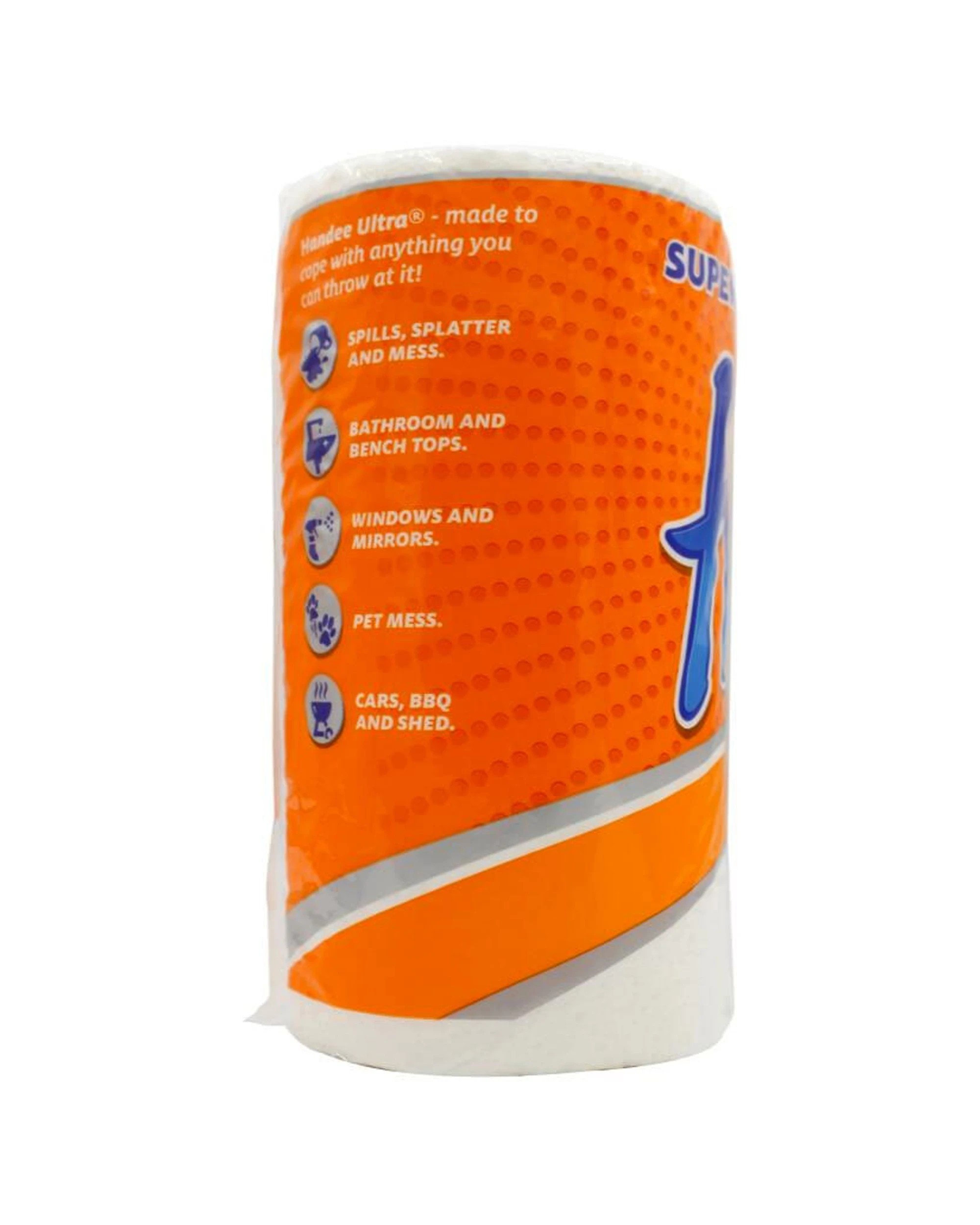 3 Handee 6x 2pc Ultra 60 Sheets Paper Towel 2-Ply Quilted Absorbent Strong Pack - White, 3 of 5