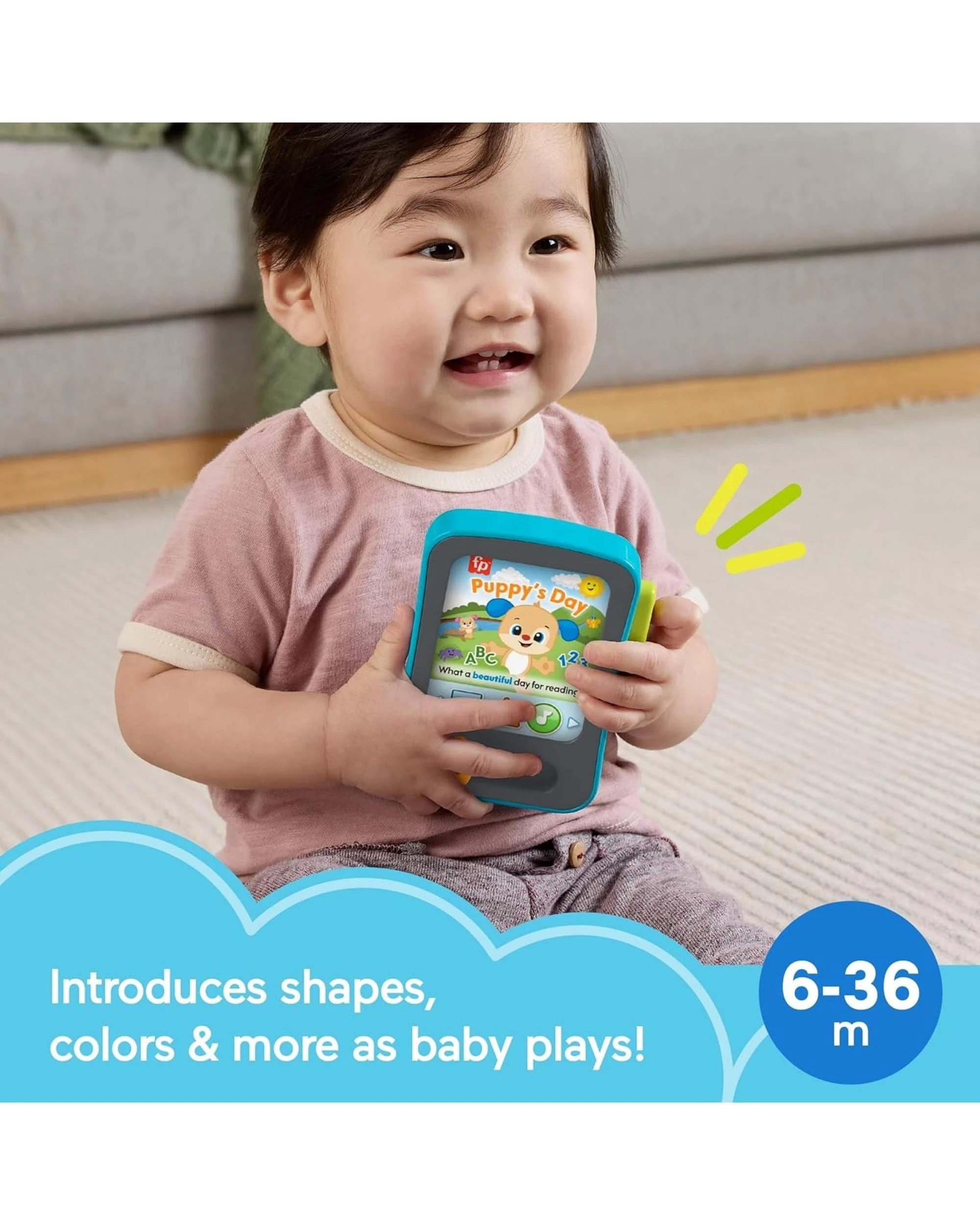 3 Fisher-Price Laugh and Learn Puppy's Storytime Reader, 3 of 5