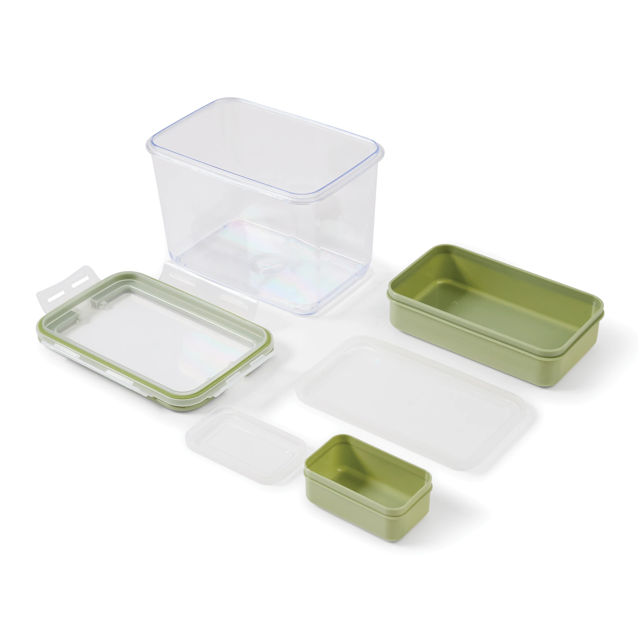6 7 Piece Meal Prep Set - Green, 6 of 8