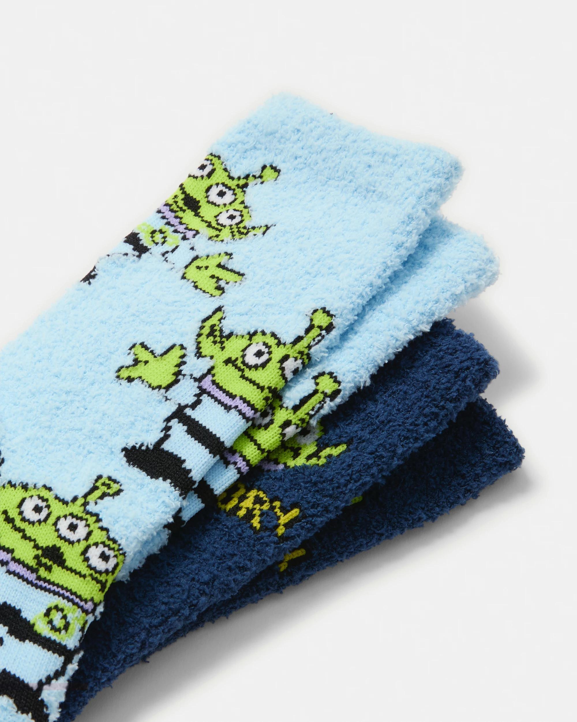 2 2 Pack Toy Story License Bed Socks Toy Story, 2 of 3