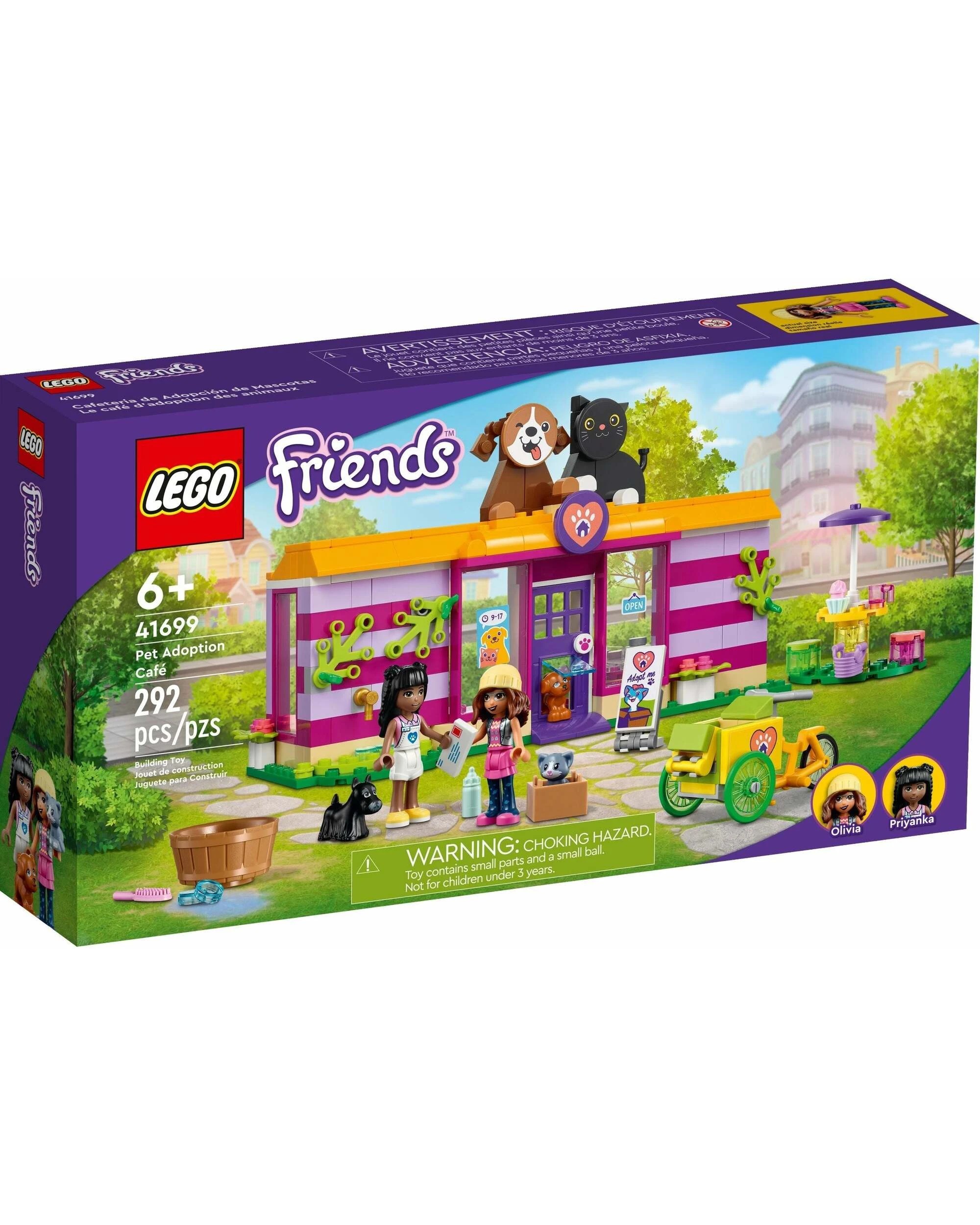 1 LEGO Friends 41699 Pet Adoption Cafe, 1 of 5