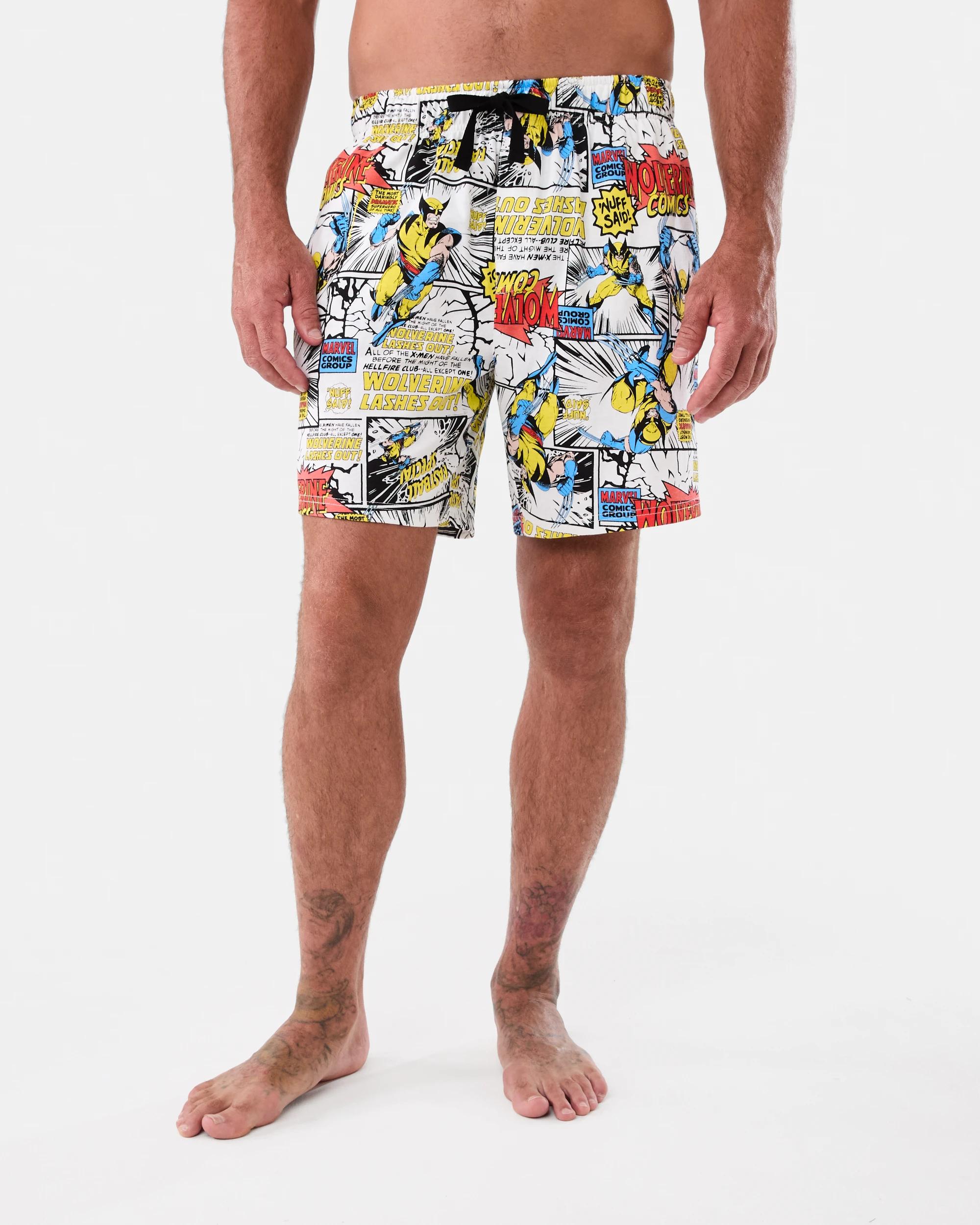 7 Wolverine License Sleep Shorts Wolverine, 7 of 7