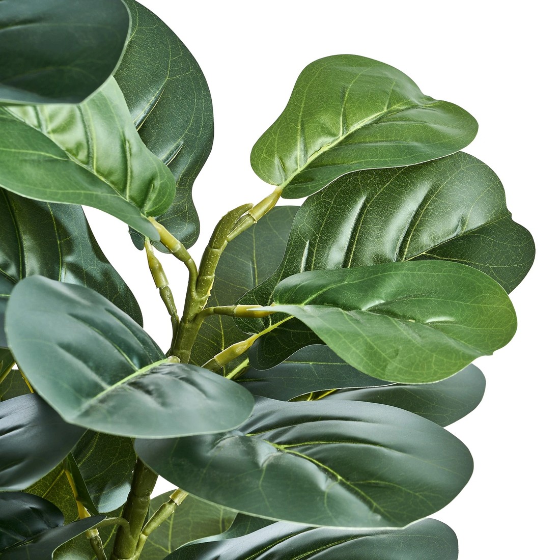 8 Livsip 2x Artificial Fiddle Leaf Fig Tree Lifelike Faux Plants 150cm - Green, 8 of 10