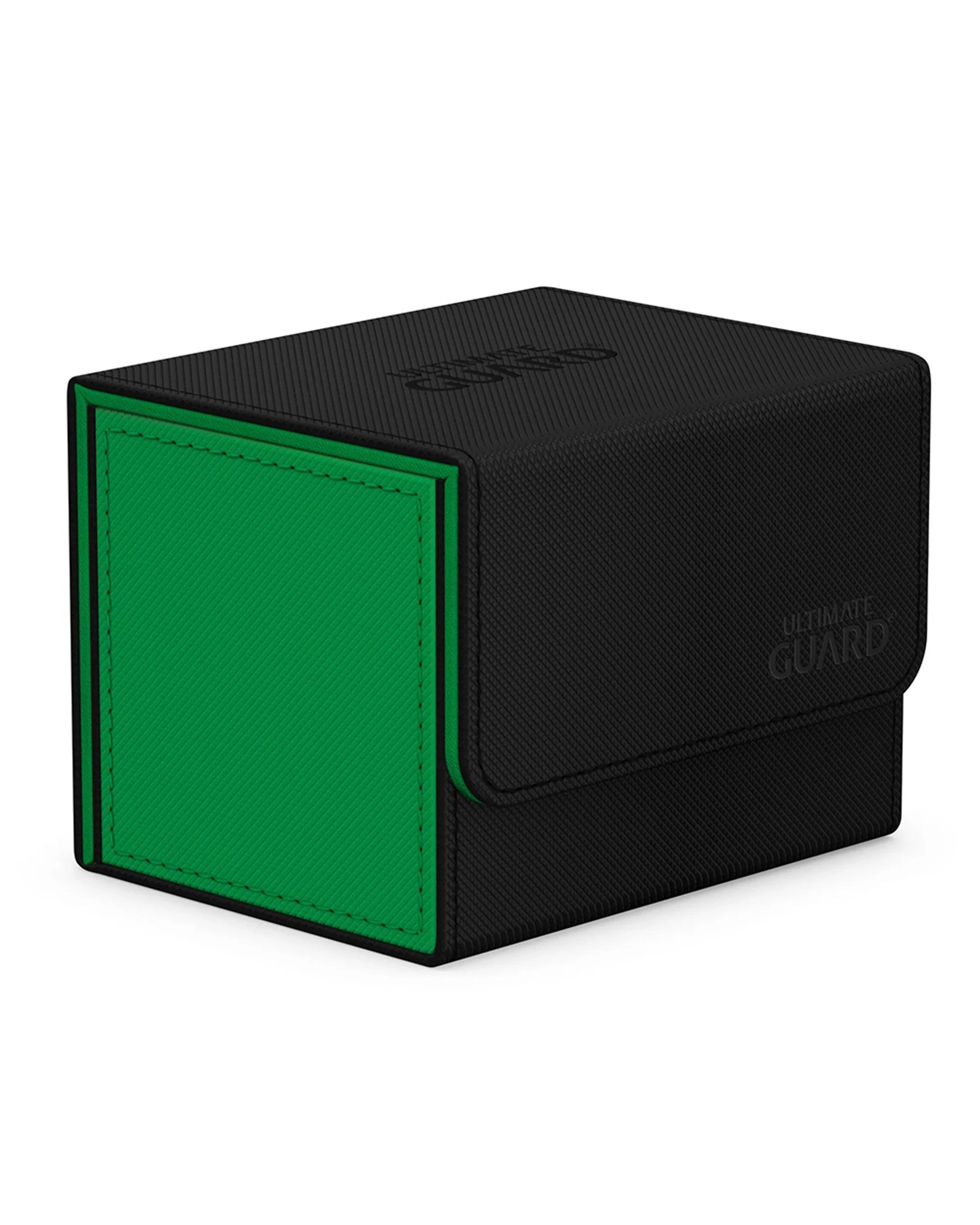6 Ultimate Guard Sidewinder 100+ Synergy Deck Box - Black/Green - Multi, 6 of 6