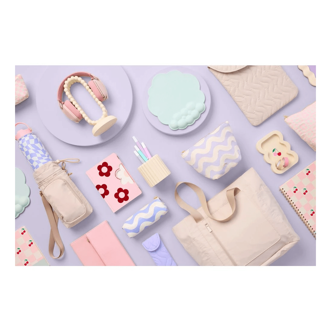 3 Otto Eclectic Pop Accessory Pouch 3 Pack, 3 of 6