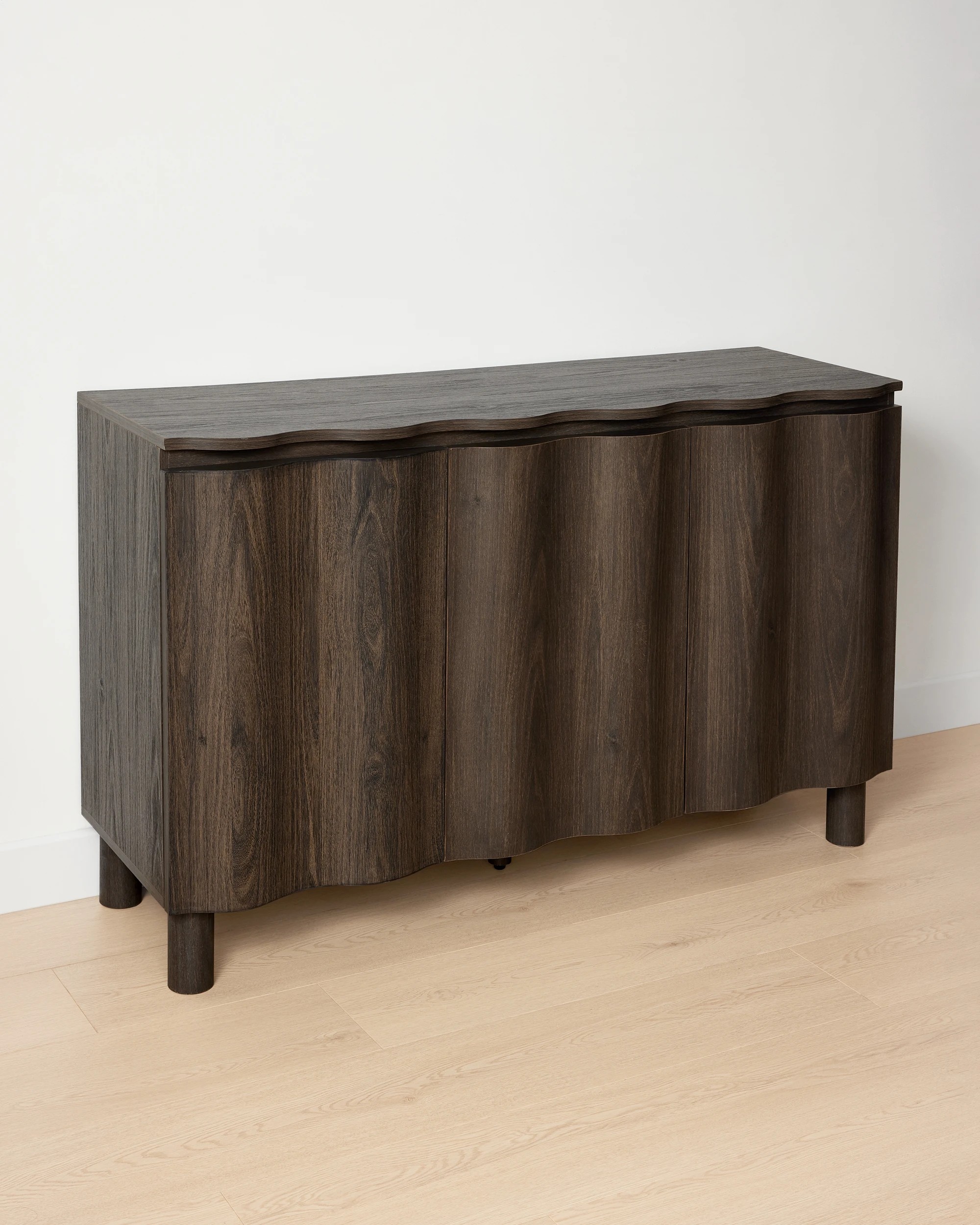 2 Ripple 3 Door Sideboard - Walnut, 2 of 8