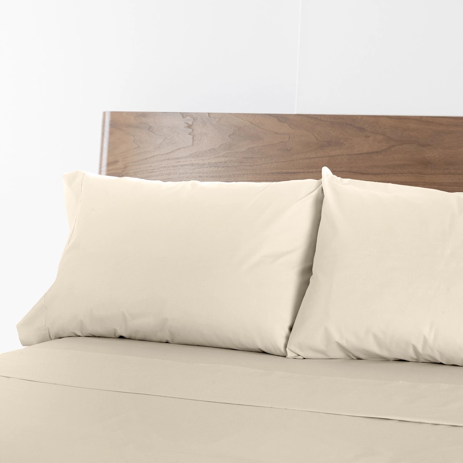 3 Renee Taylor 1500 Thread Count Pure Soft Cotton Blend Flat & Fitted Sheet Set - King Bed - White, 3 of 6