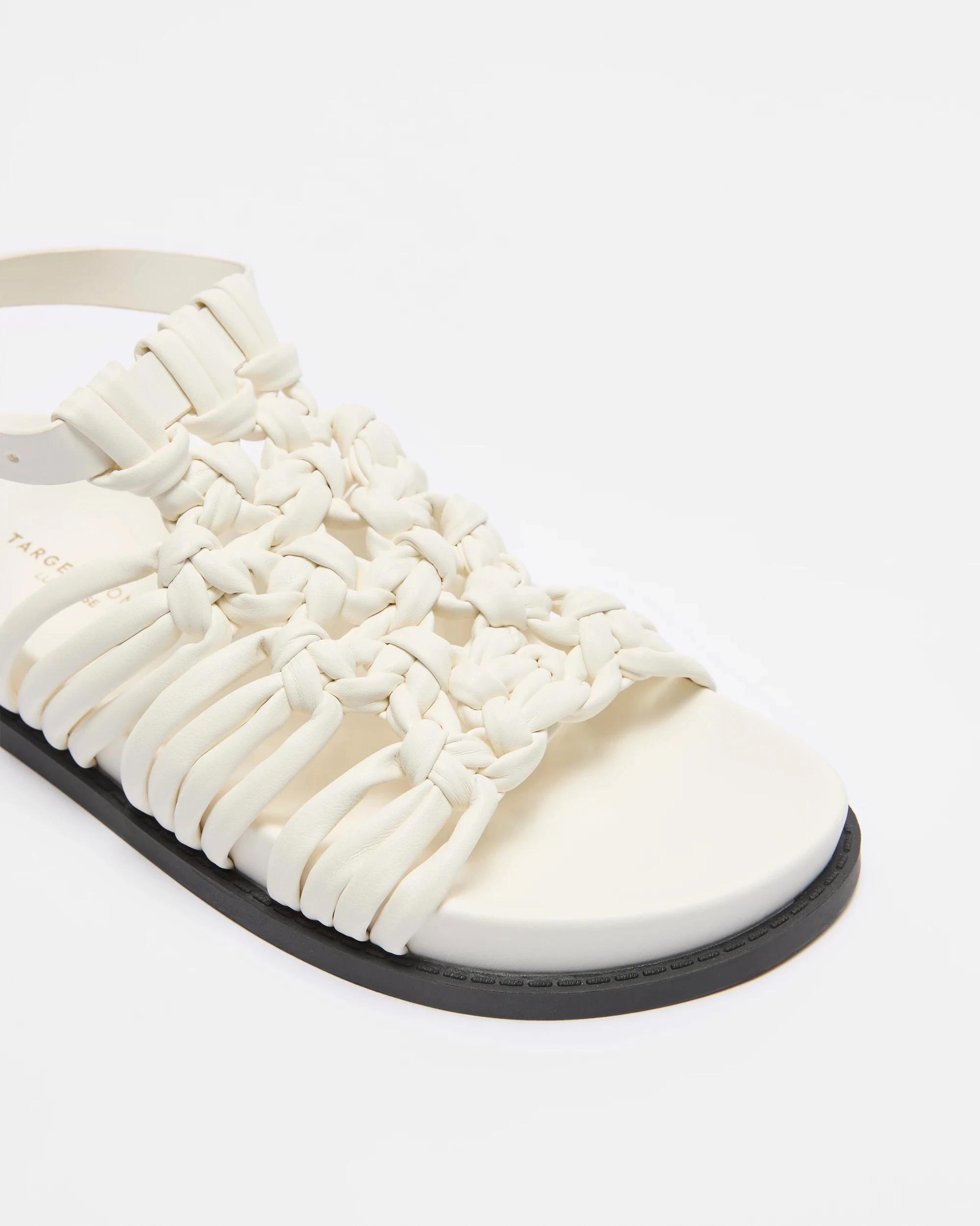 2 Target Womens Knotted Ankle Strap Sandal - Cora IVORY, 2 of 3