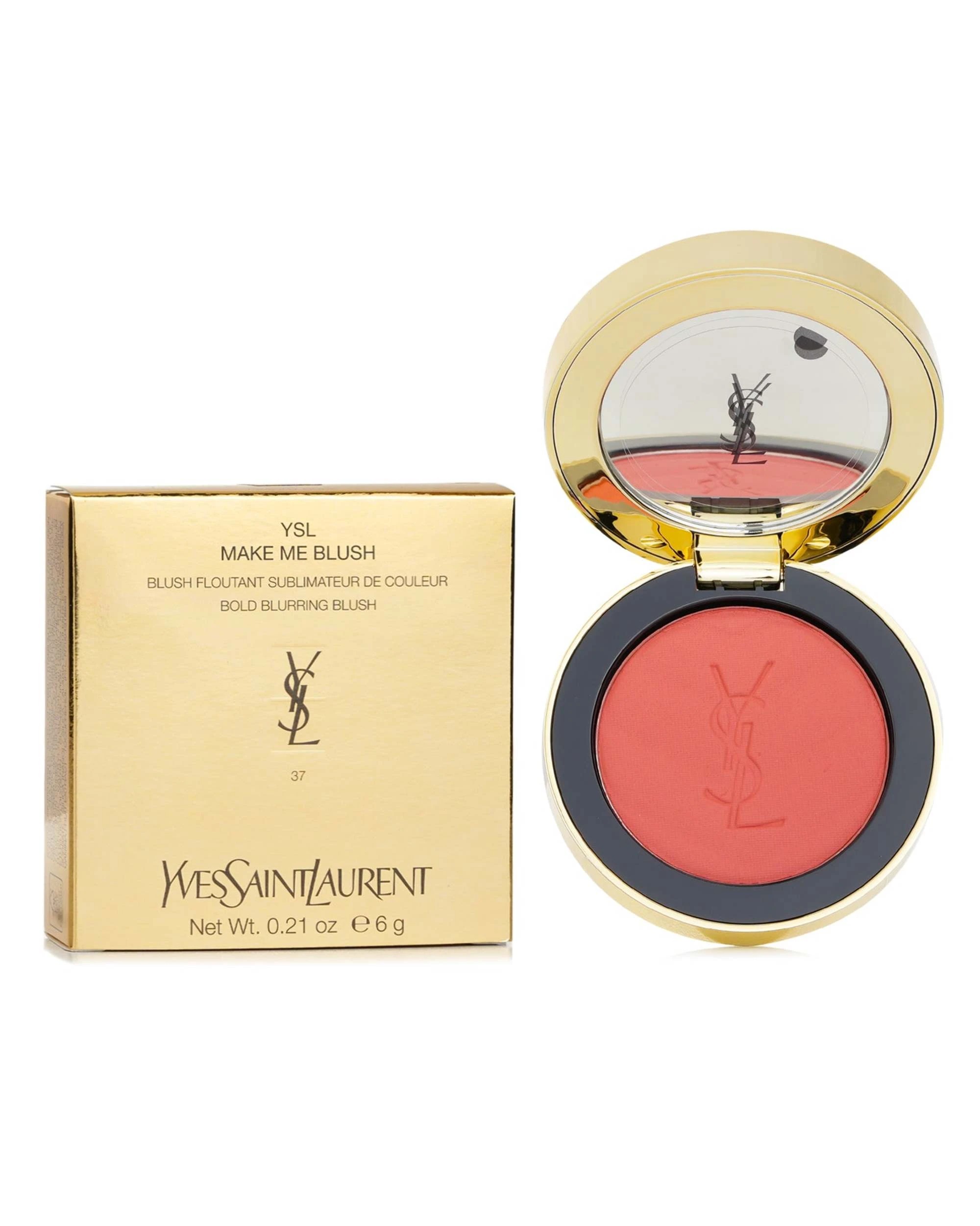 2 Yves Saint Laurent Make Me Blush Bold Blurring Blush - # 37 Peachy Nude  6g - 37 Peachy Nude, 2 of 4