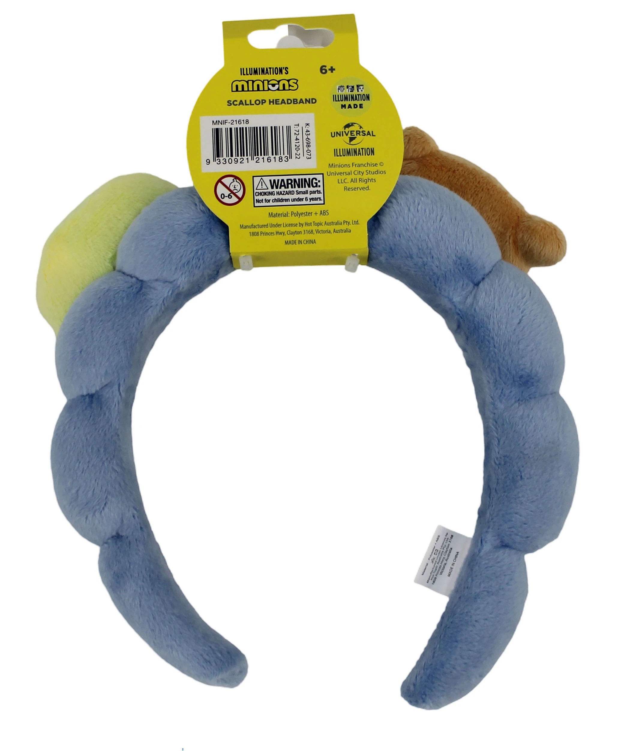 4 Minion 3D Scalloped Headband, 4 of 4