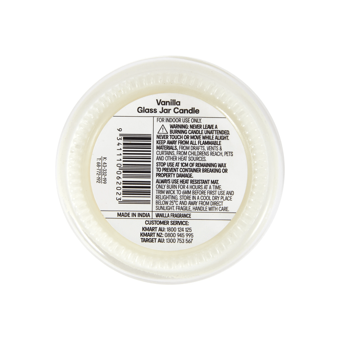 5 Vanilla Fragrant Candle, 5 of 5