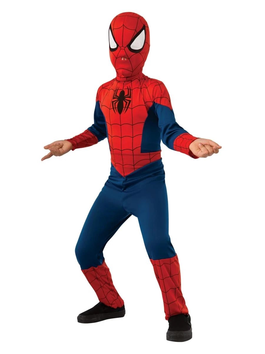 1 Marvel Spider-Man Kids Costume - Ages 3-5, 1 of 5