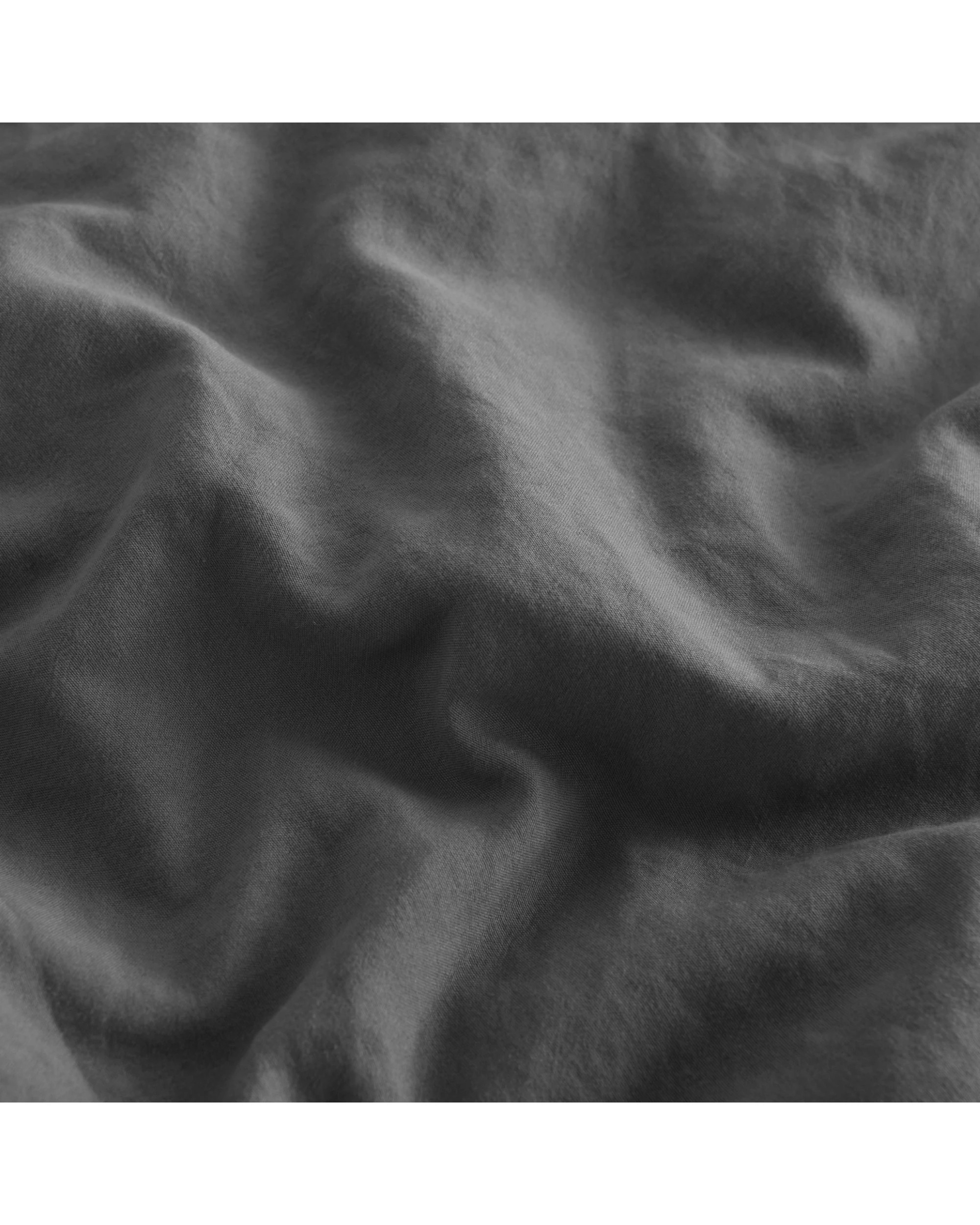 6 Dreamaker Superfine Washed Microfibre Quilt Cover Set - Super King Bed - Charcoal, 6 of 7