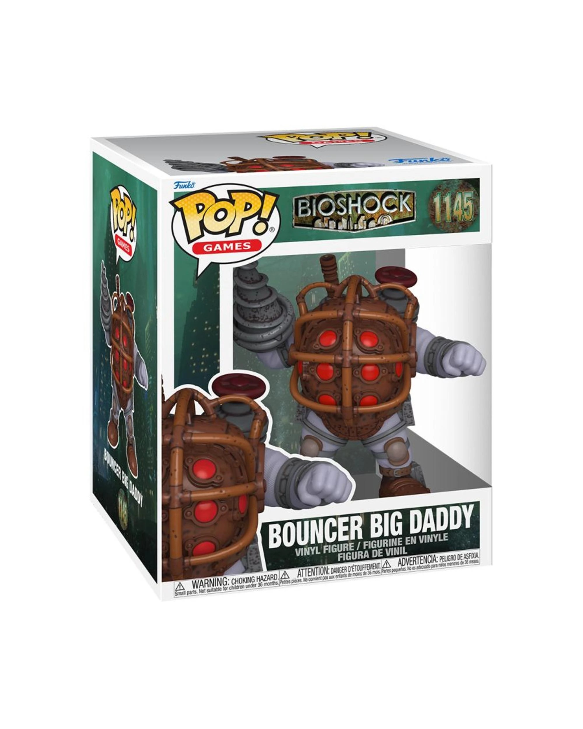 3 Bioshock Bouncer Big Daddy 6 inch Funko POP! Vinyl, 3 of 3