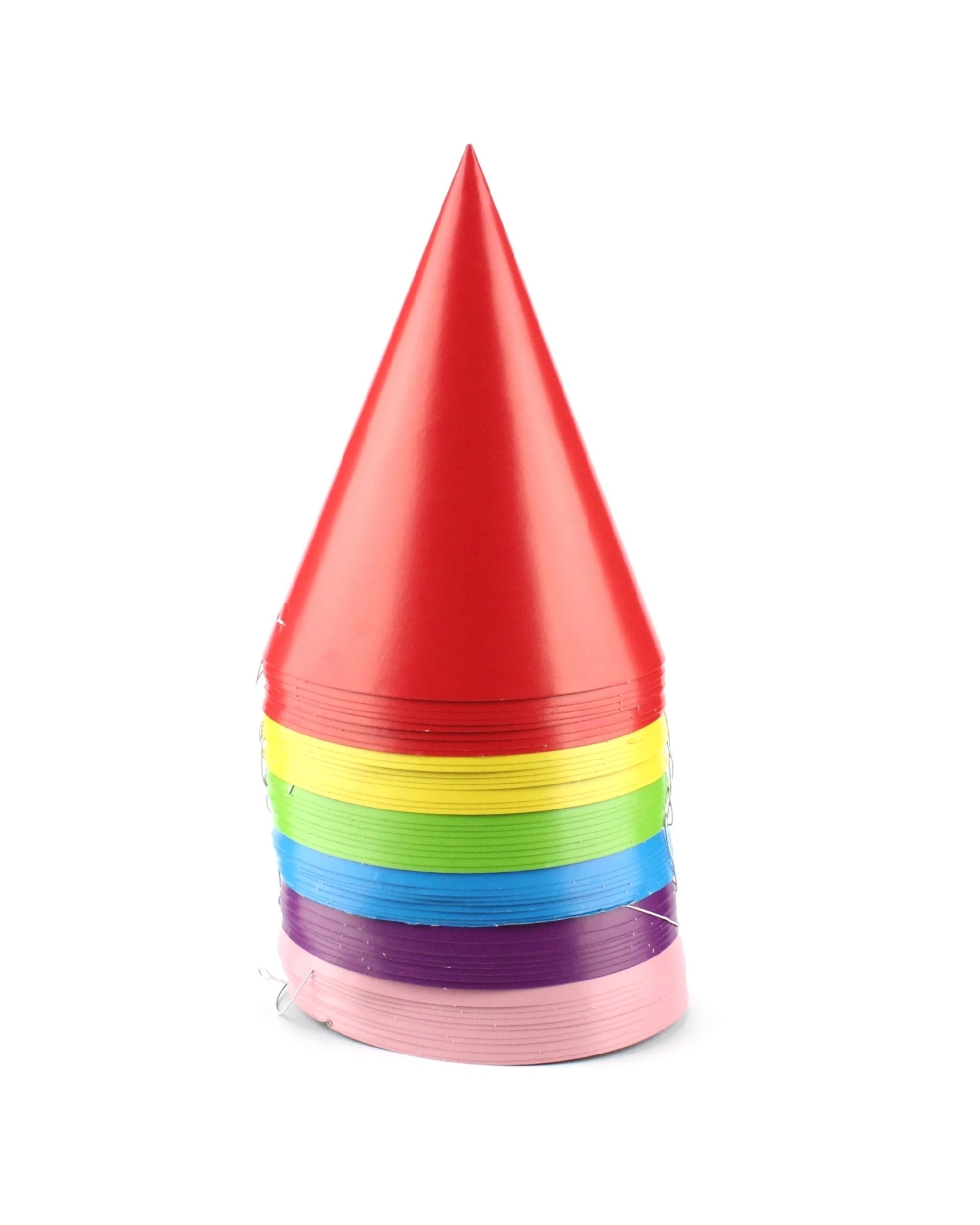 1 Alpen Neon Coloured Party Hats Bulk Pack of 50, 1 of 2