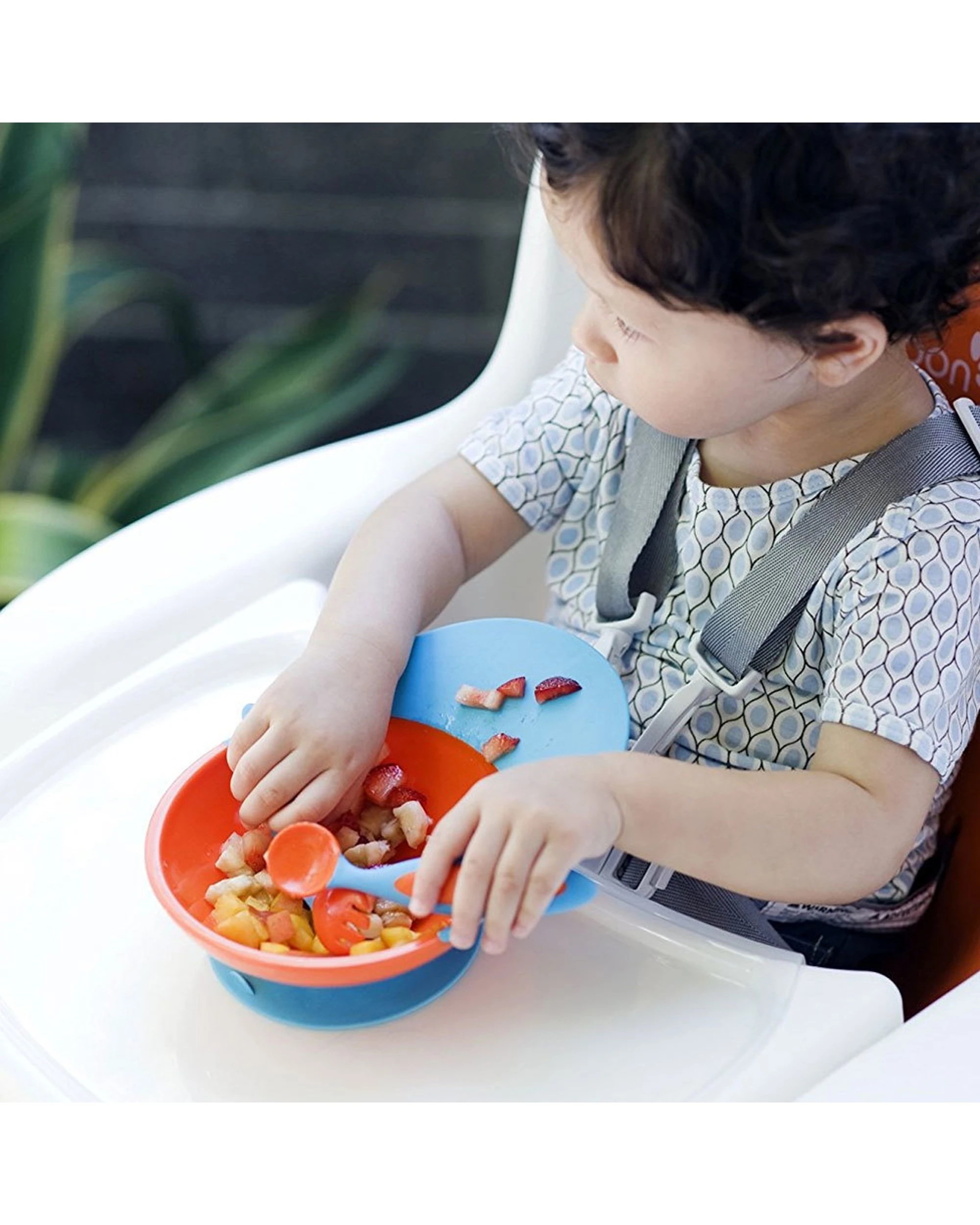 4 BOON Catch Bowl with Spill Catcher 2PK - Multi, 4 of 6