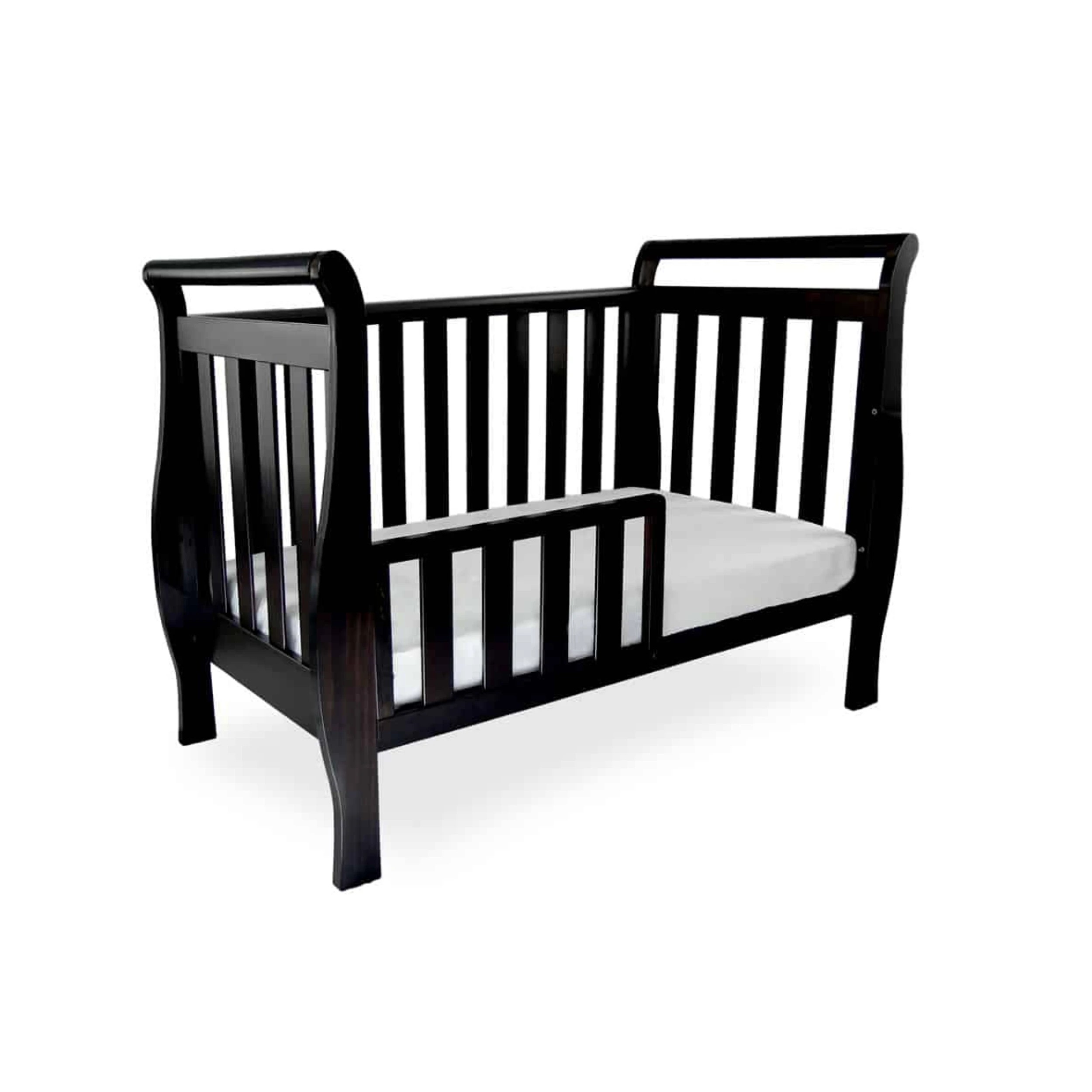 4 Babyhood Georgia Sleigh Cot Luxx - Natural, 4 of 5