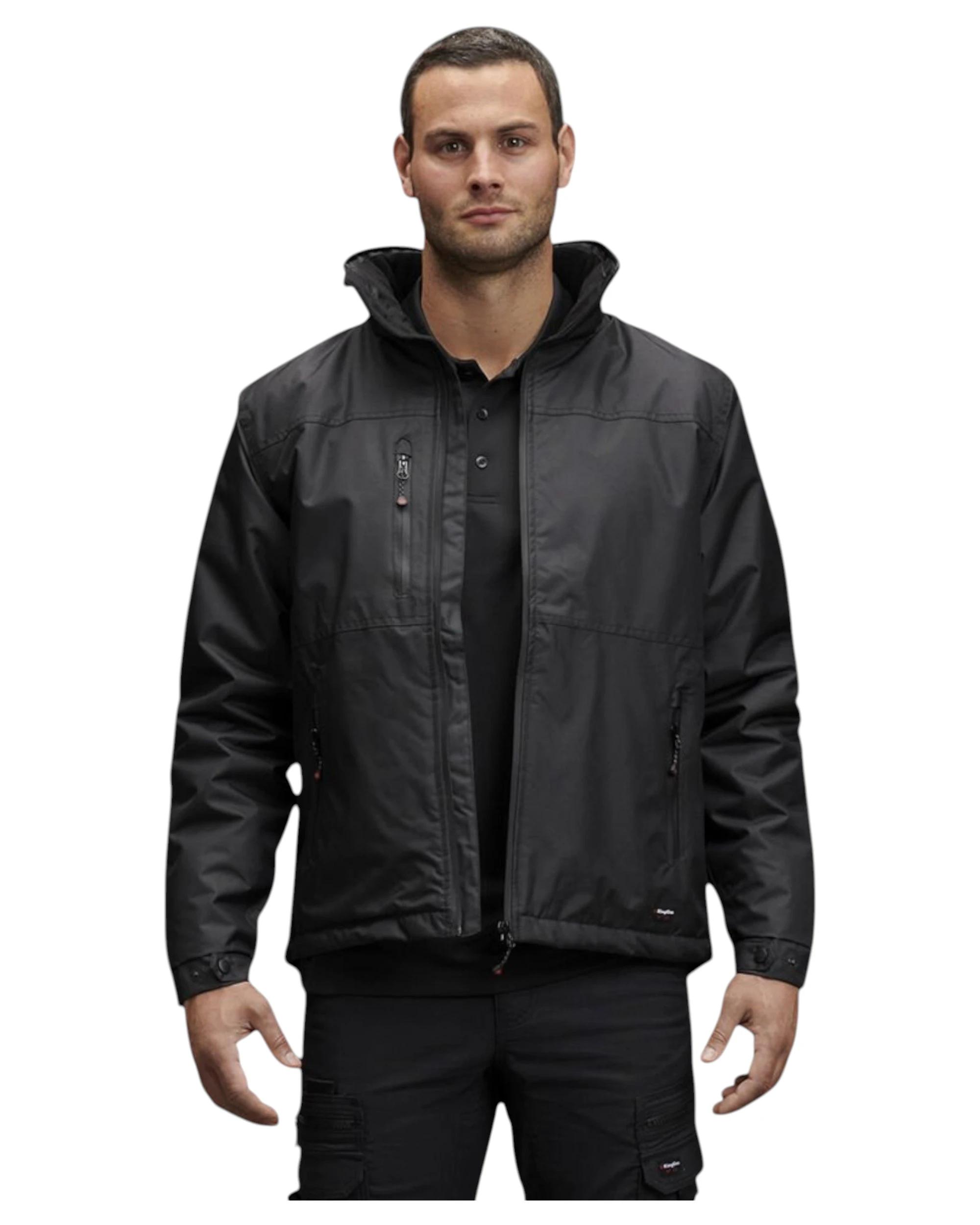 5 KingGee Mens Insulated Jacket BLACK, 5 of 6