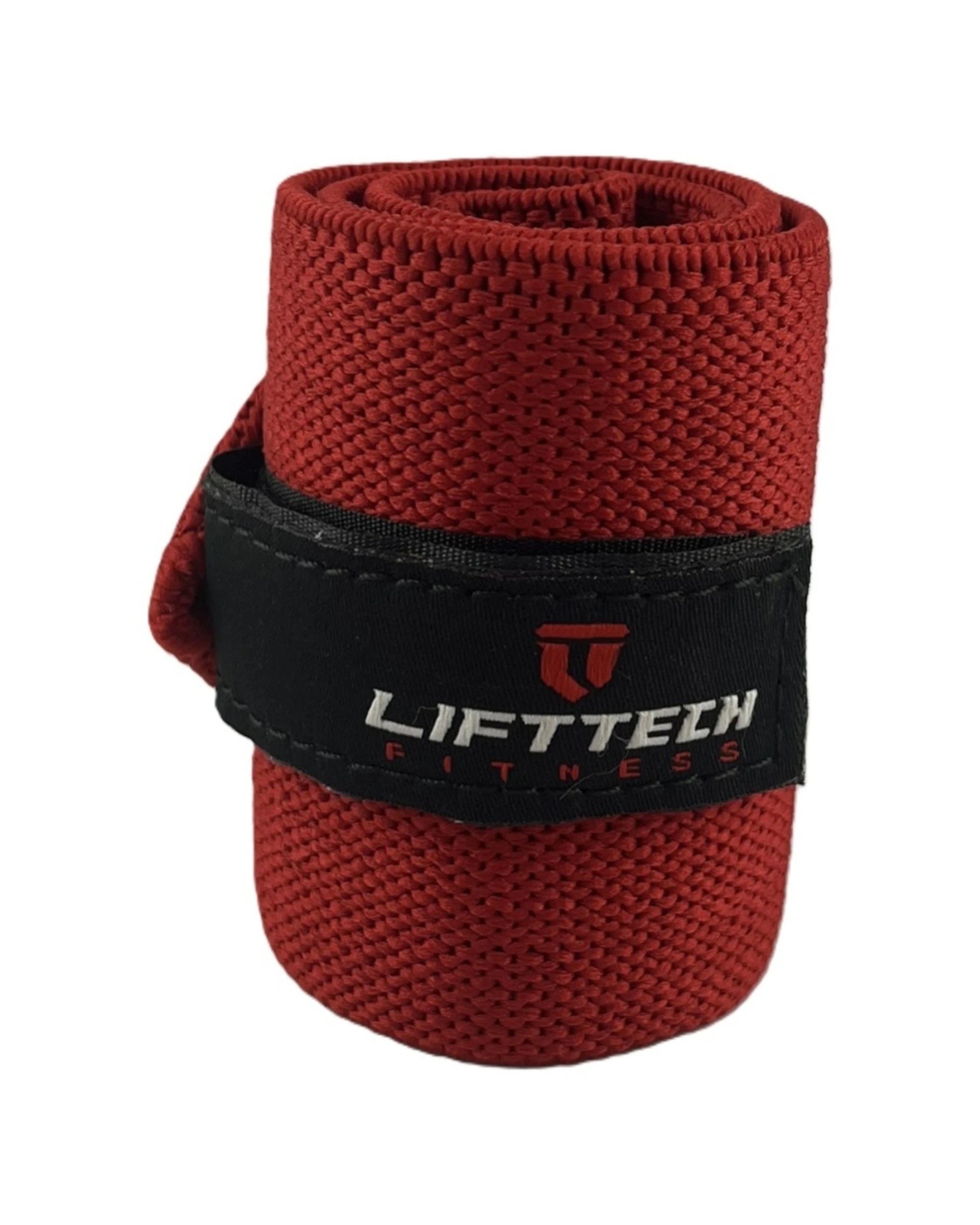 3 Lift-Tech Fitness 2pc Pro Thumb Loop Wrist Support Adjustable Wrap 20 Inch - Red, 3 of 3
