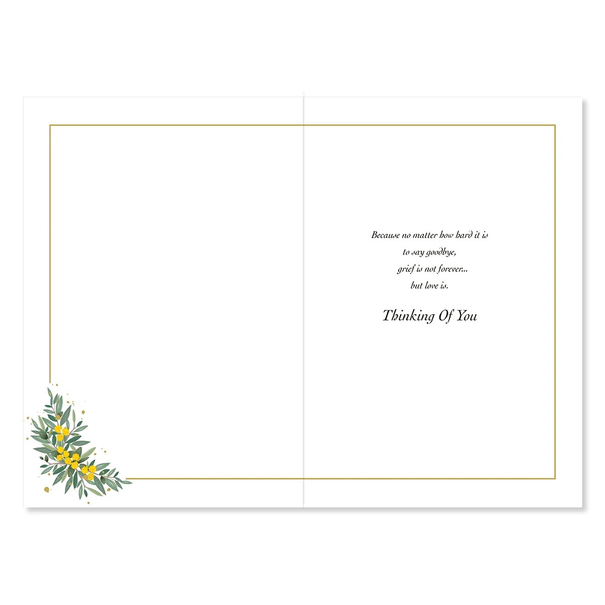 2 Hallmark Card - With Deepest Sympathy, 2 of 3