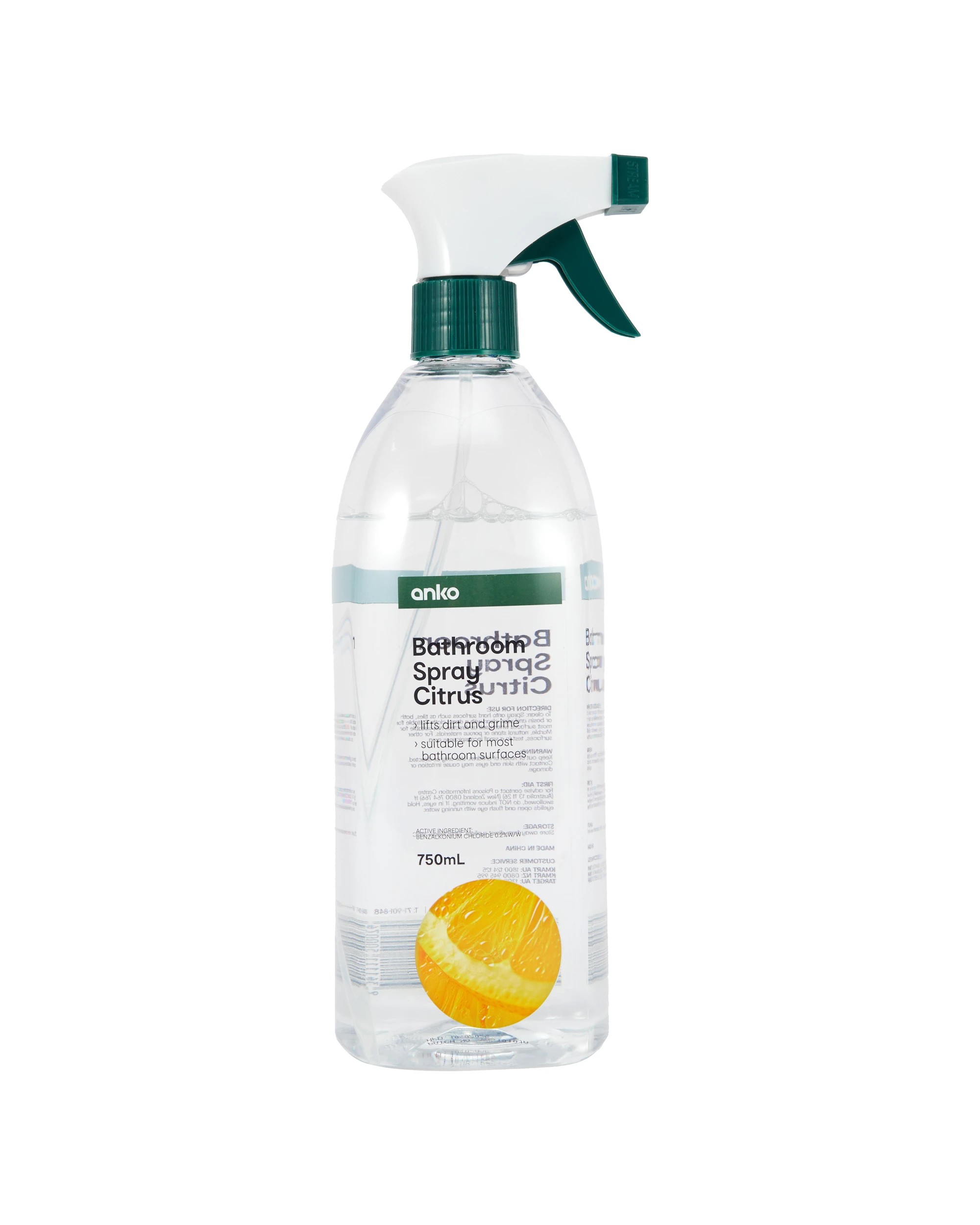 1 Bathroom Spray Citrus 750ml, 1 of 3