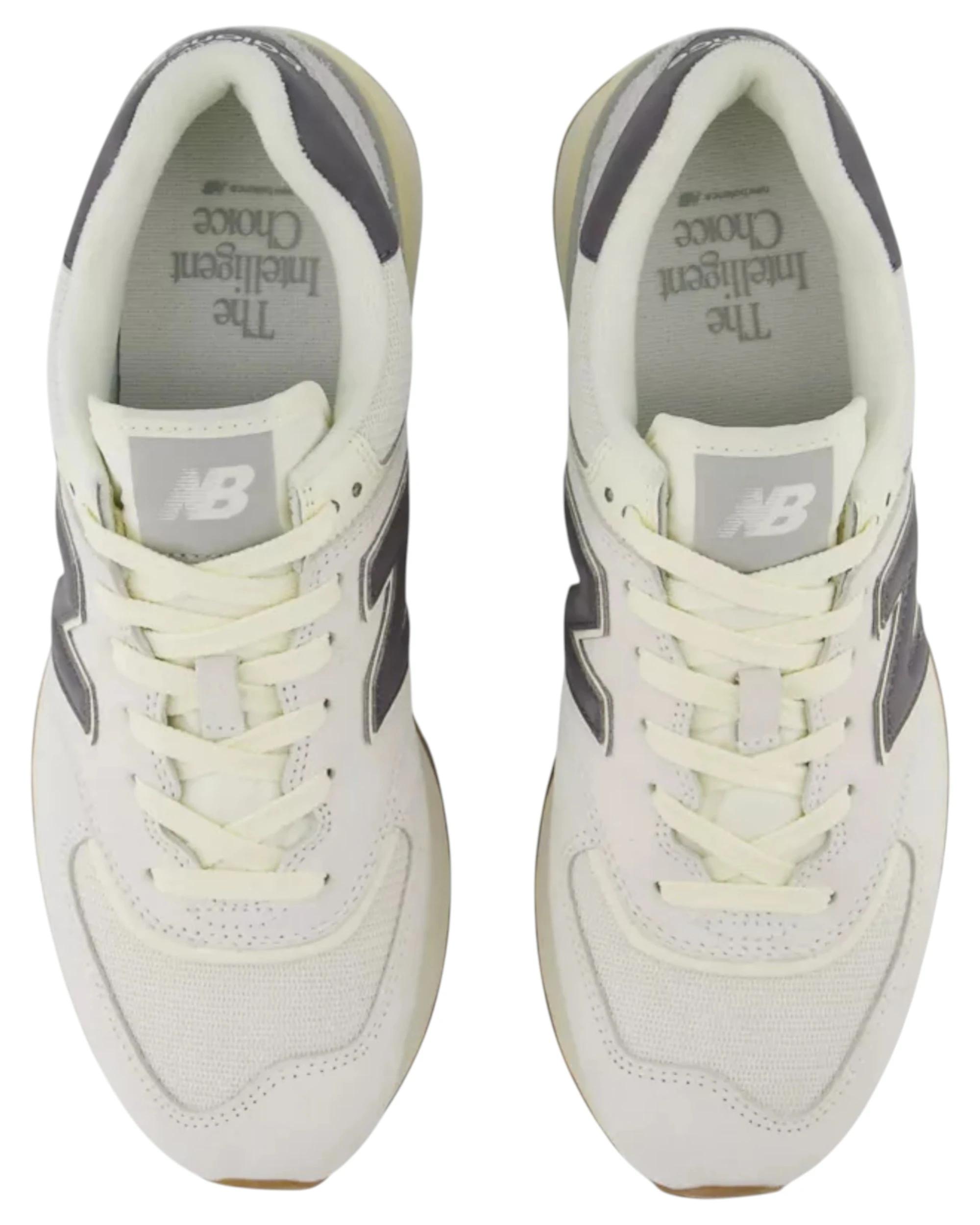 5 New Balance Mens 574 Alloy/ White Athletic Shoes ALLOY/WHITE, 5 of 5