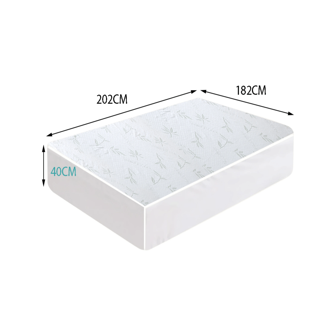 4 Dreamz Mattress Protector Fitted Cover King, 4 of 6