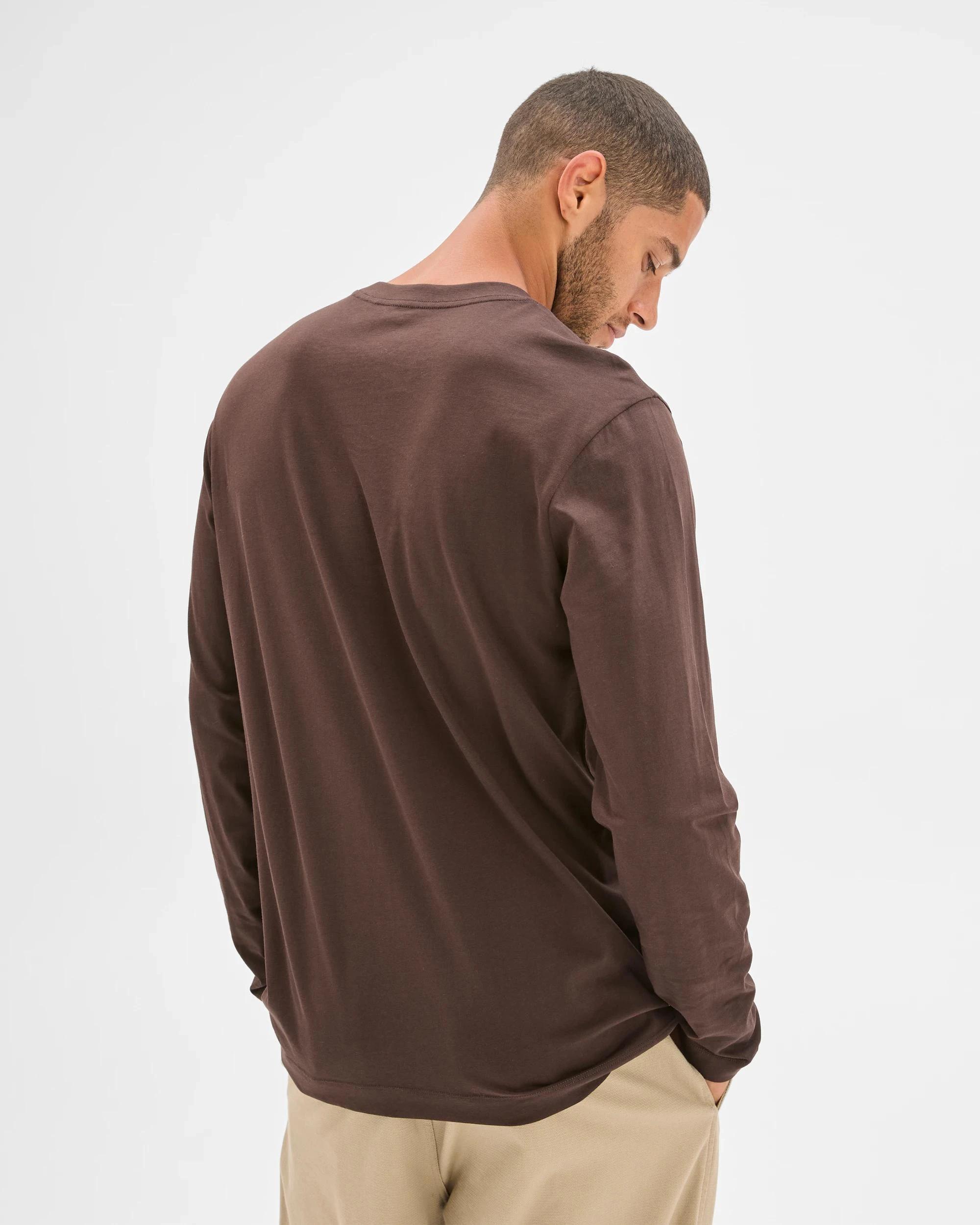 3 Target Australian Cotton Long Sleeve T-Shirt CHOC TORTE, 3 of 4