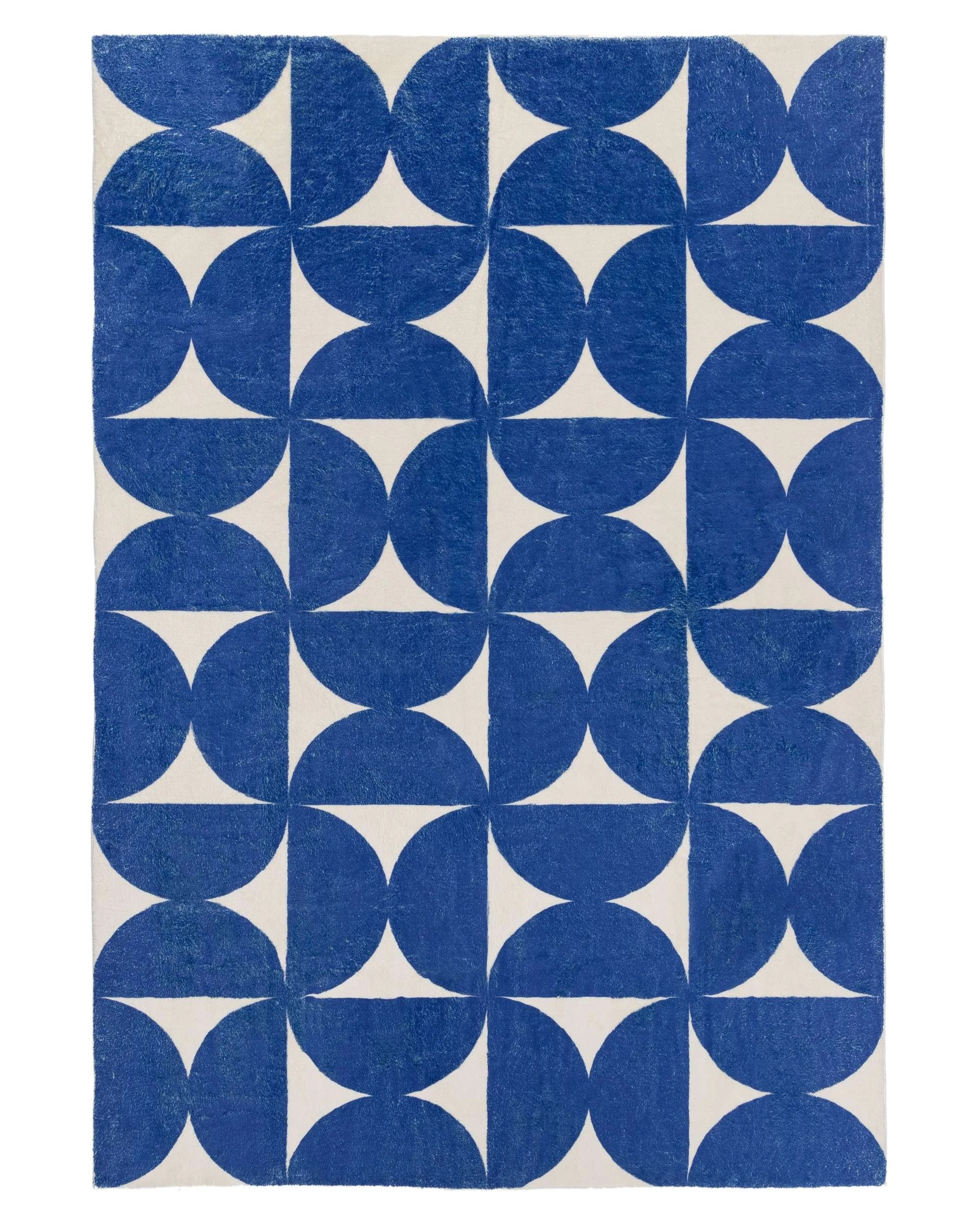 1 Loopsie Tosa Geometric Washable Rug-290cm x 200cm - Blue, 1 of 6