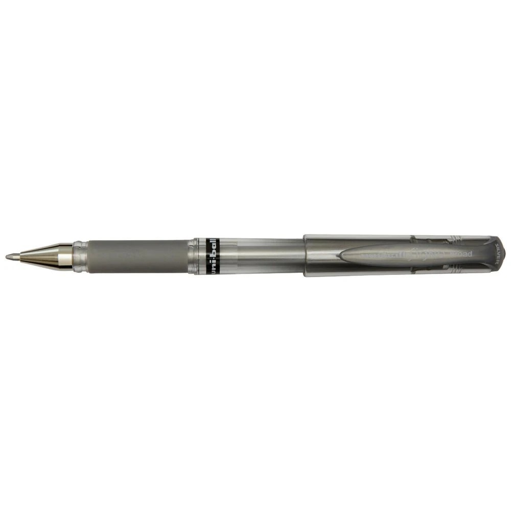1 Uni-Ball Signo Broad Gel Pen Silver, 1 of 2