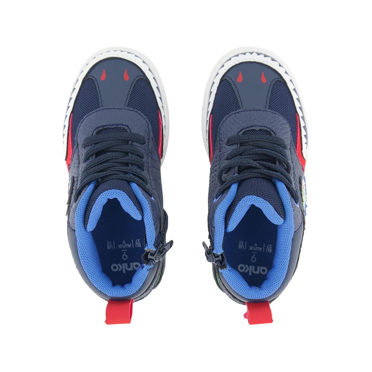 2 Junior Casual Shoes Dino Navy, 2 of 5