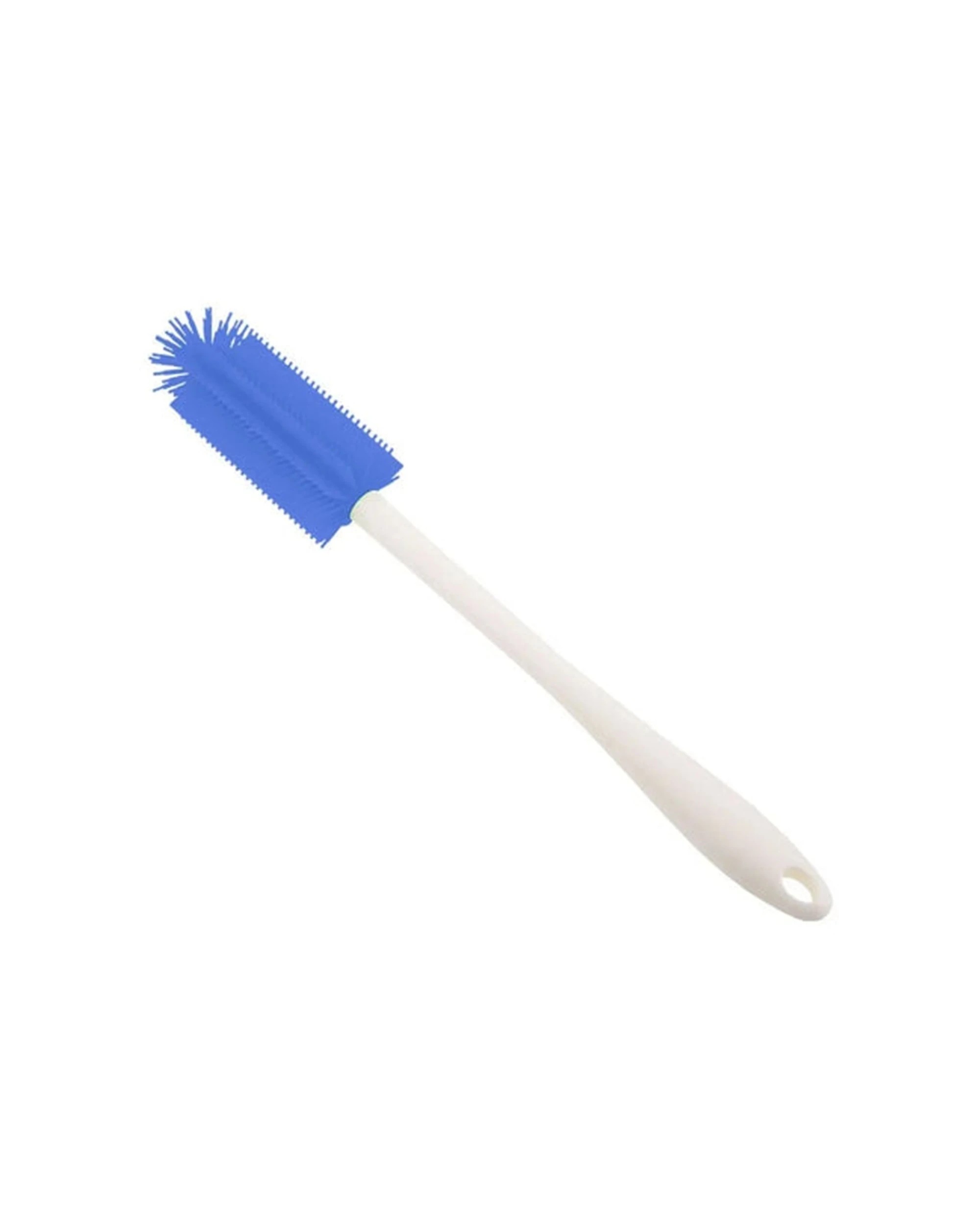 2 Appetito Silicone Bottle Brush 35.5cm Blue - Flexible Bottle and Narrow-Space Cleaner - Blue, 2 of 3