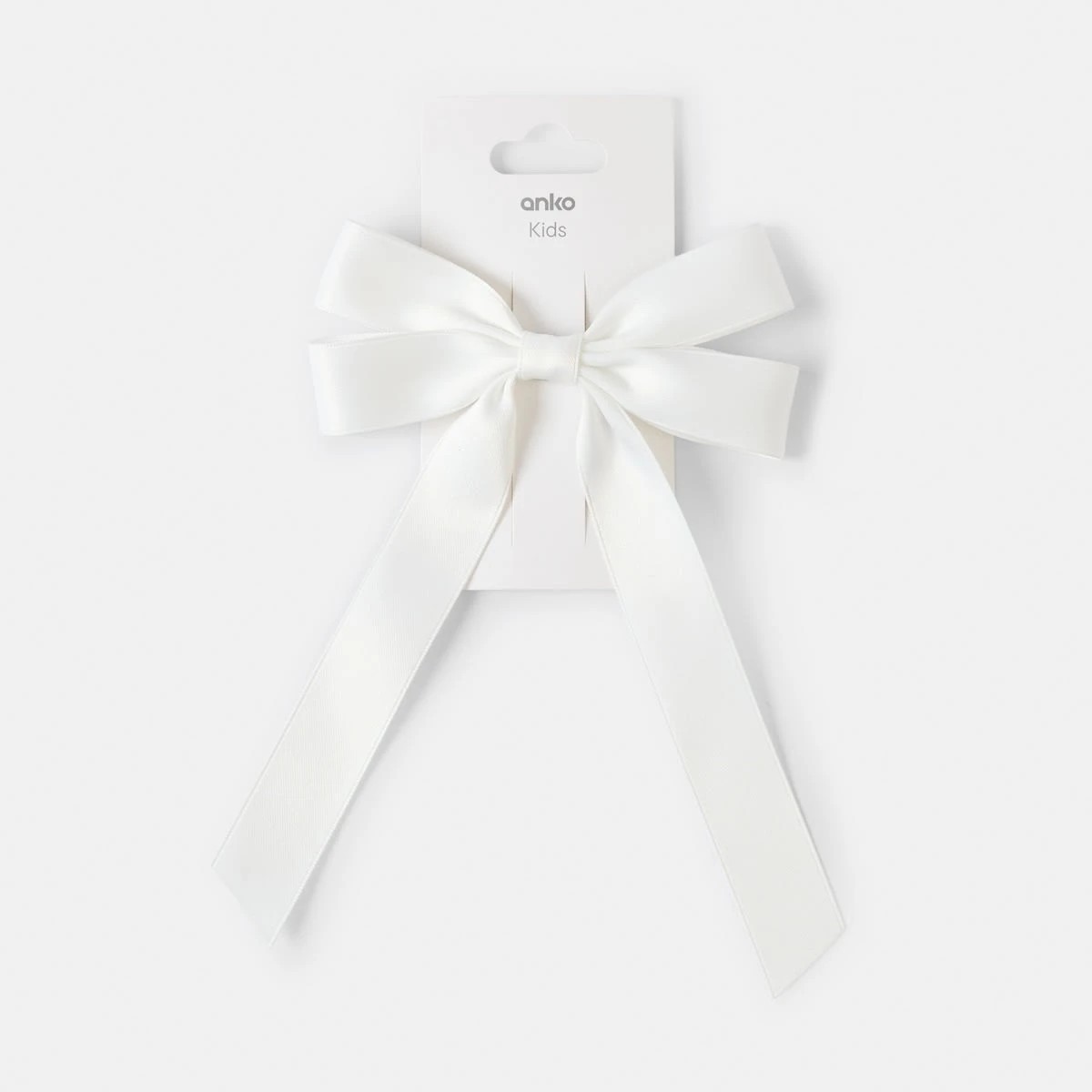 4 Cream Large Bow Hair Clip, 4 of 4