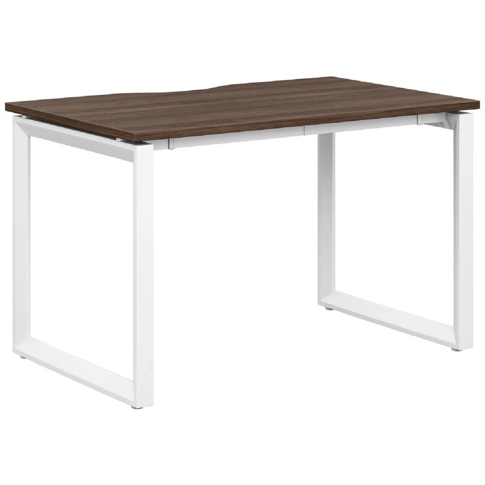 1 Stilford S2 Pro Version 1 Desk 1200 x 750mm Walnut/White Desks, Tables and Workstations, 1 of 3