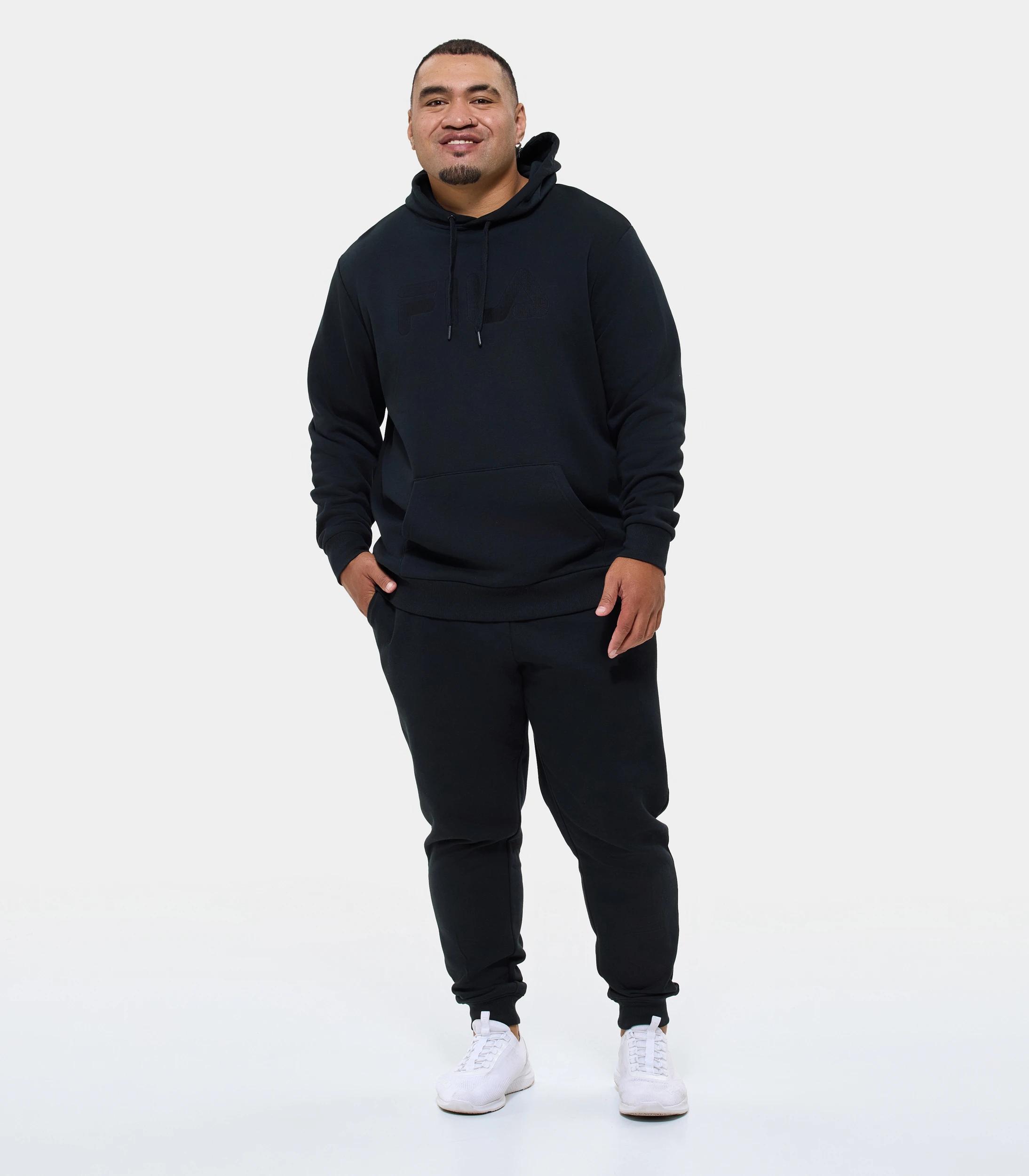 8 Plus Size Dylan Trackpants - Fila BLACK, 8 of 8