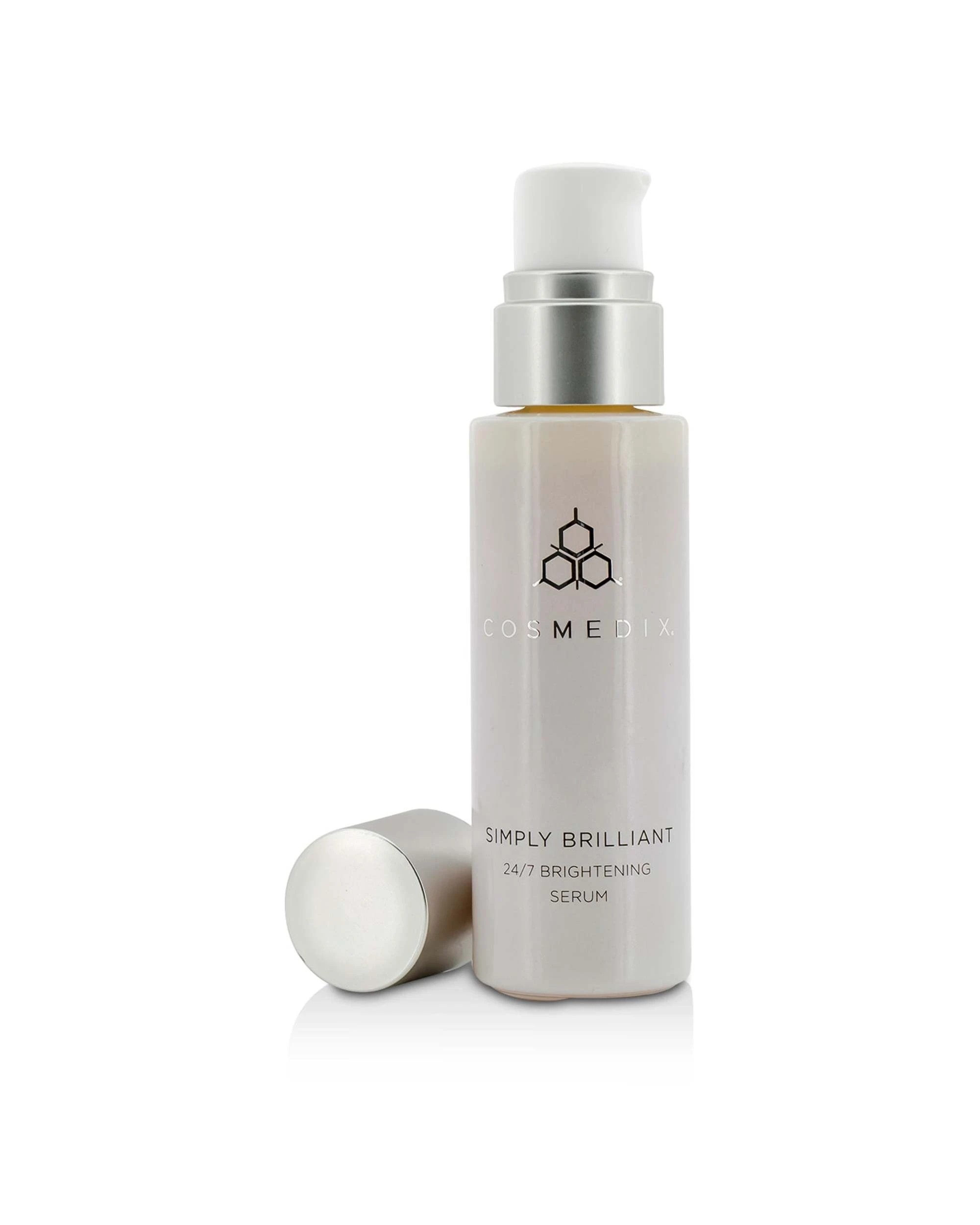 2 CosMedix Simply Brilliant 24/7 Brightening Serum  30ml/1oz, 2 of 3