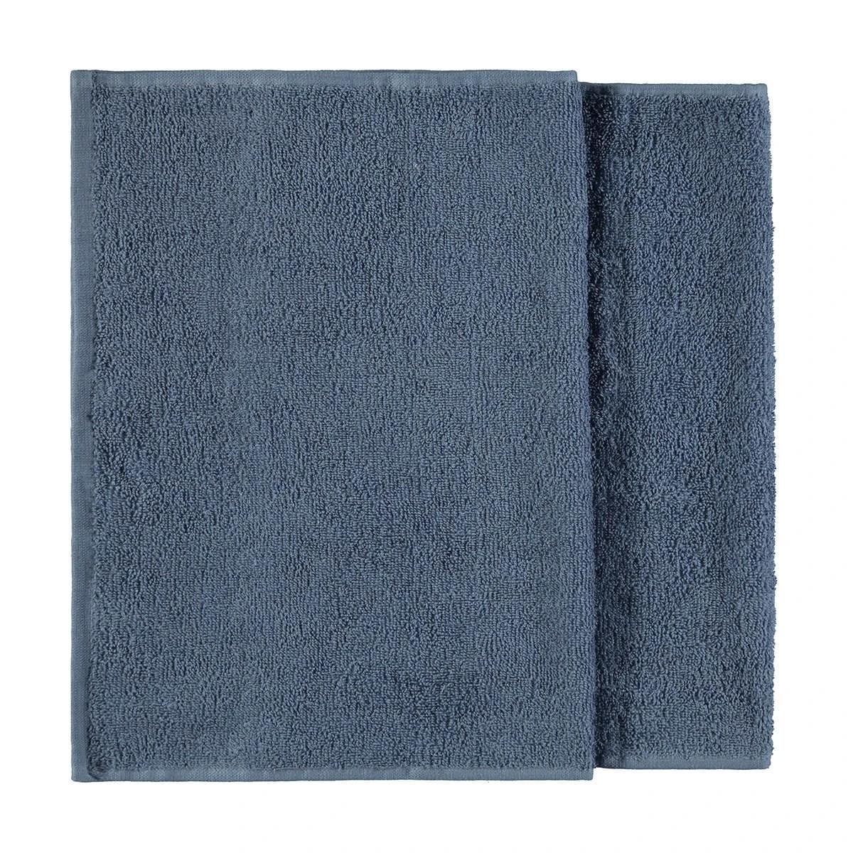 1 2 Pack Madison Cotton Hand Towels - Ocean, 1 of 2