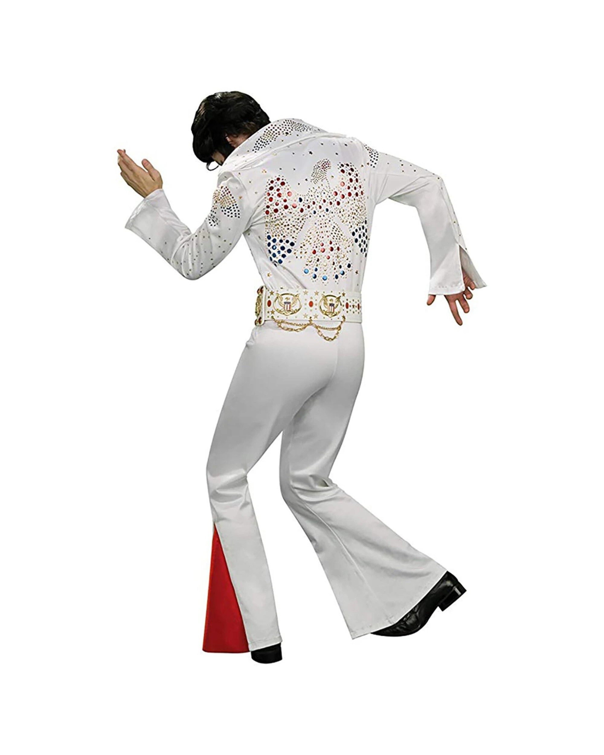 4 Elvis Presley Enterprise Collectors Edition Mens Costume Halloween Party L. - White, 4 of 4