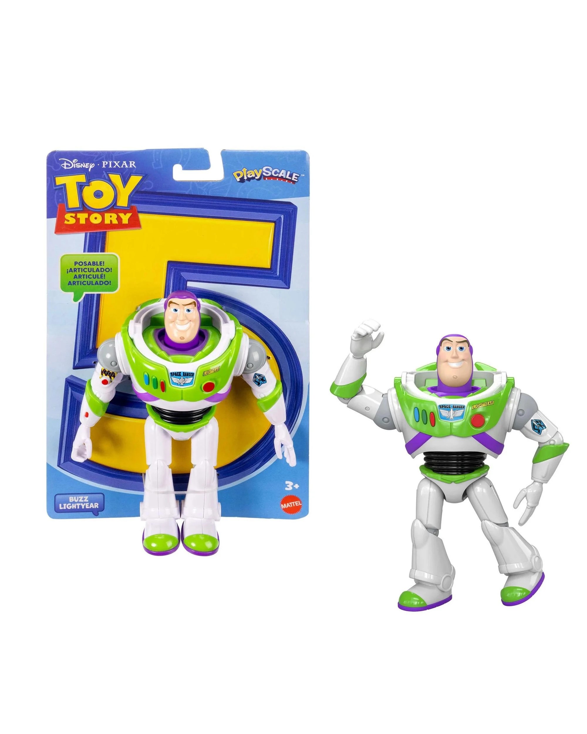 5 Disney Pixar Toy Story 5 Playscale Buzz Lightyear Figure, 5 of 5