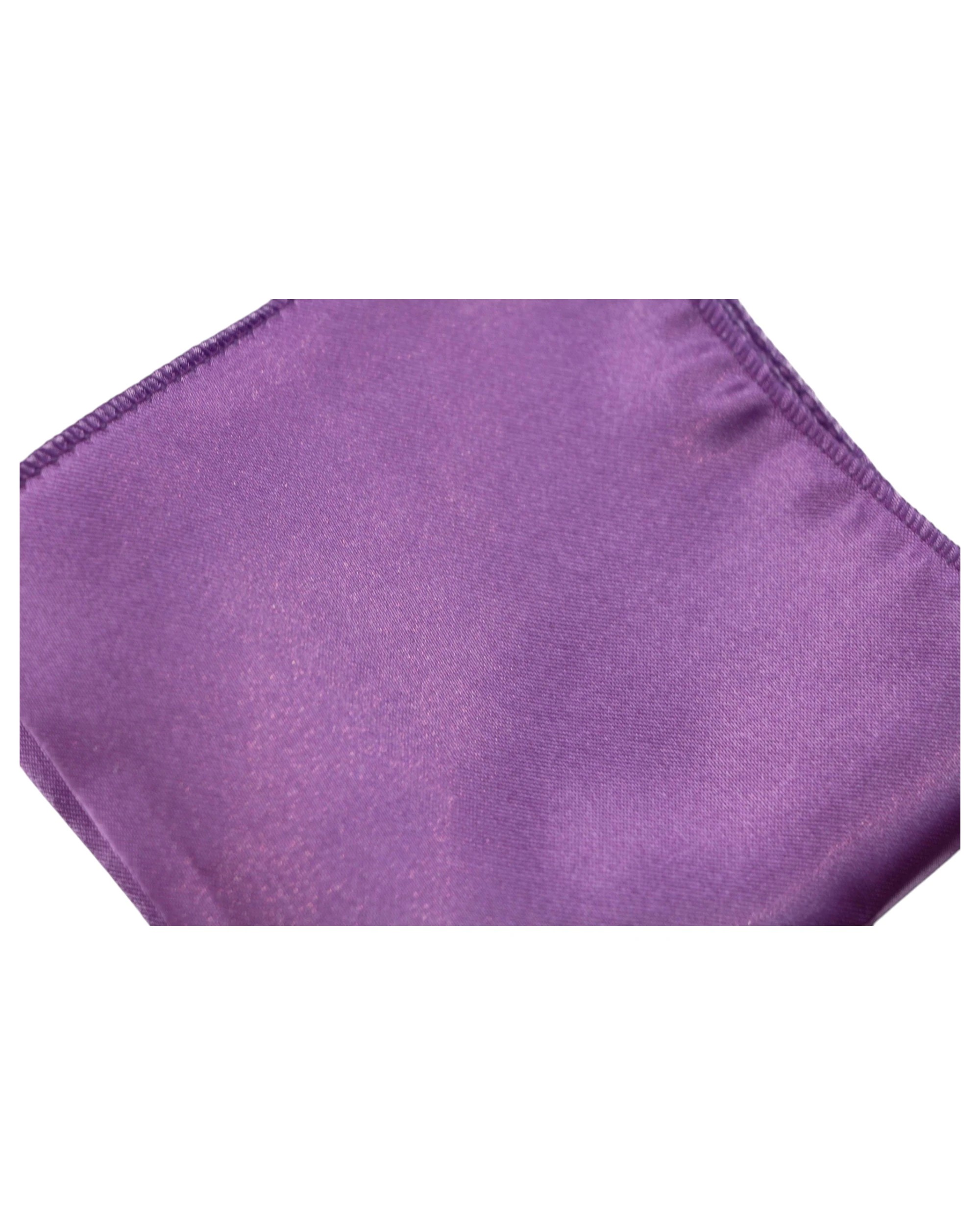 2 Zasel Mens Pocket Square - Purple, 2 of 3