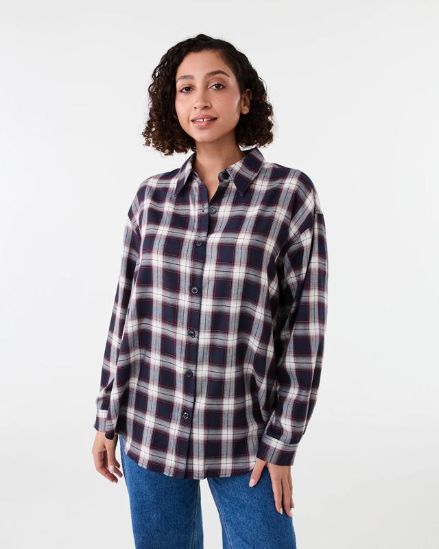 Long Sleeve Brushed Check S