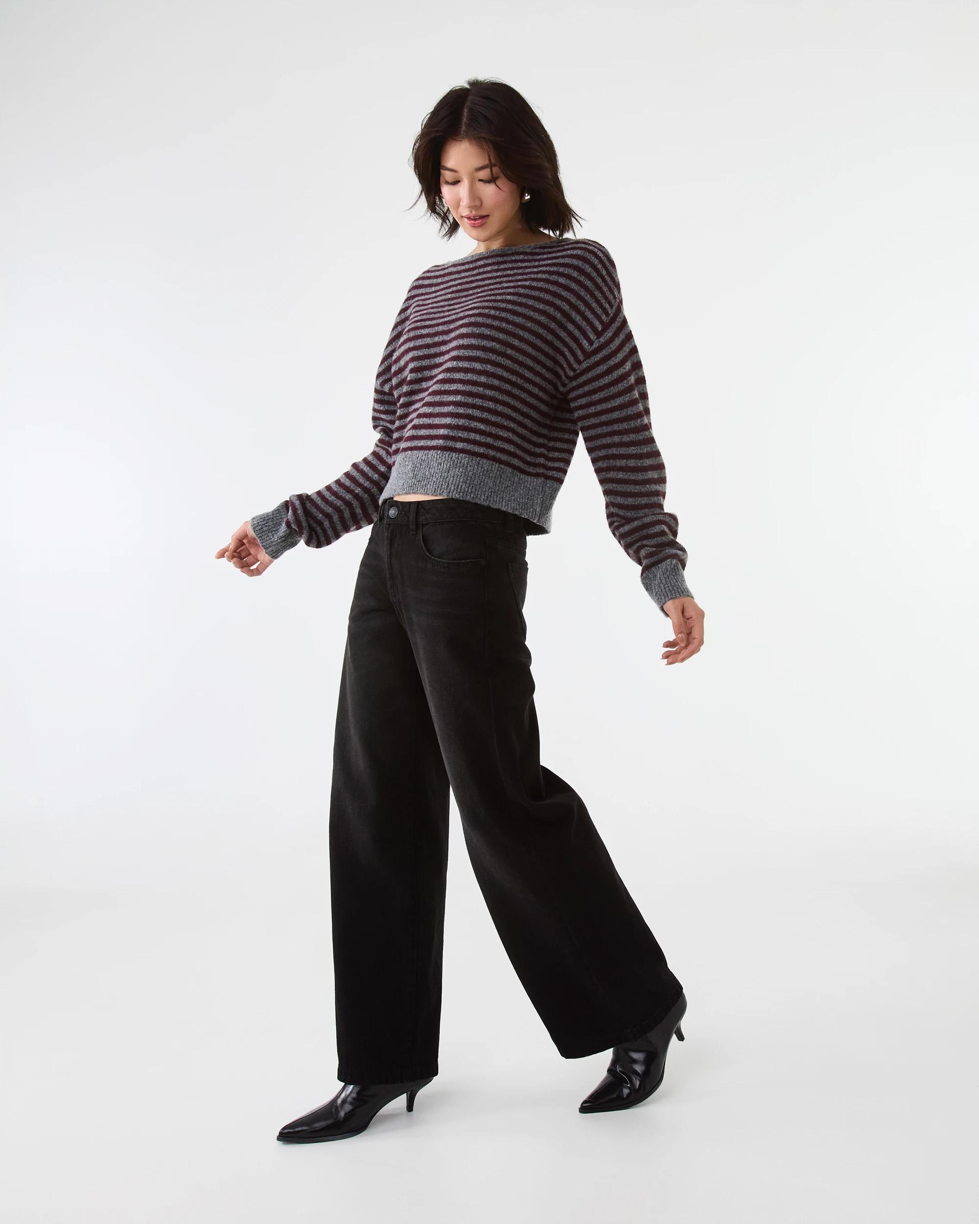 3 Boat Neck Knit Jumper Port Stp, 3 of 7