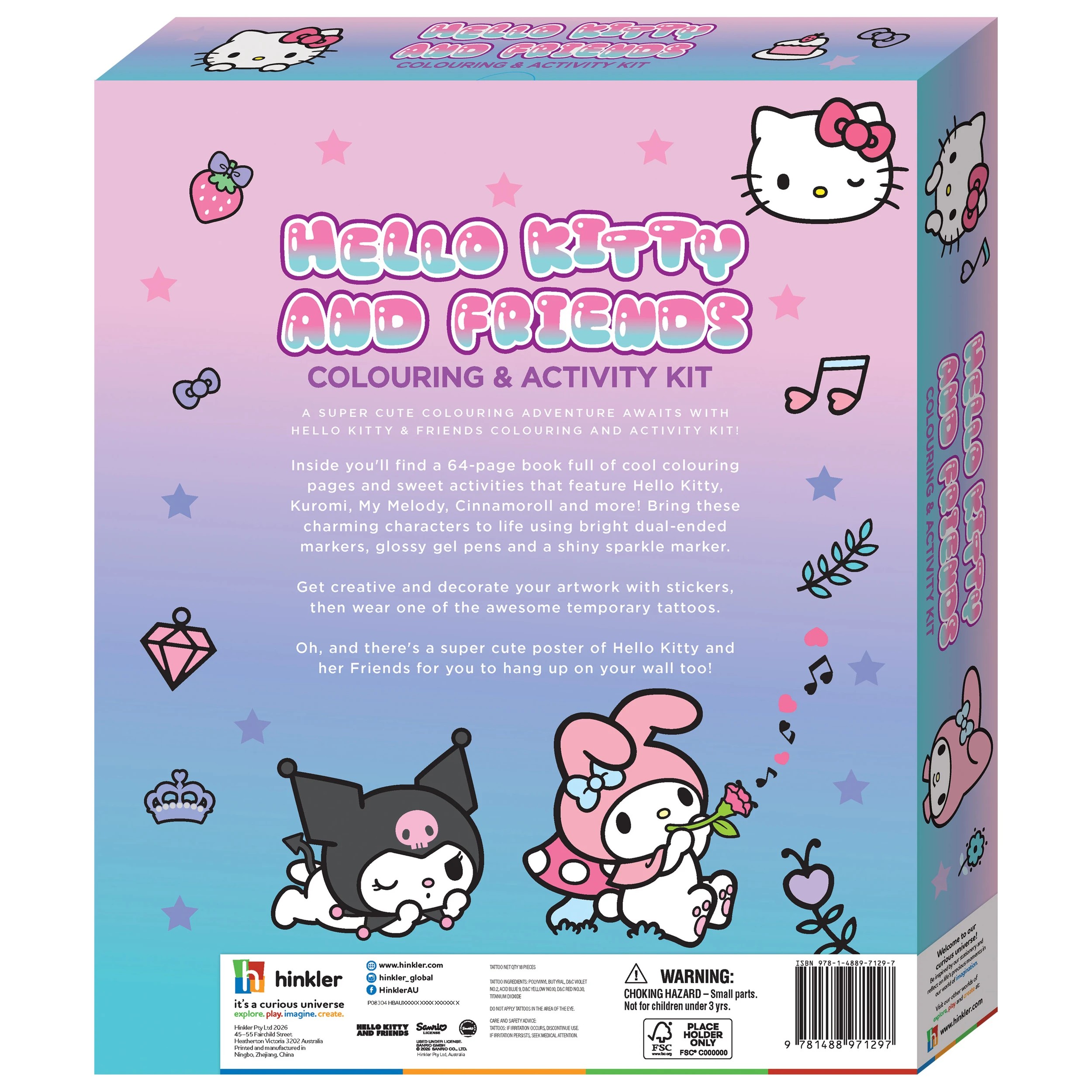 2 Kaleidoscope Hello Kitty and Friends Colouring and Activity Kit, 2 of 7