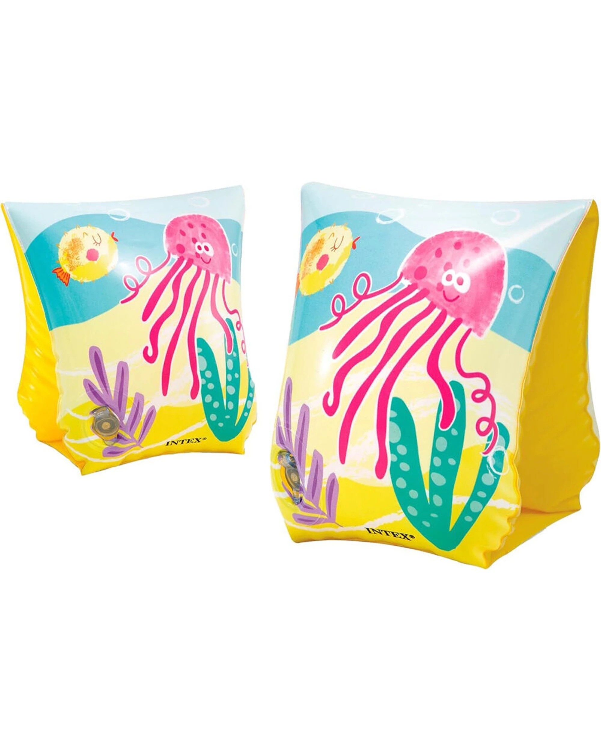3 Intex 6PK Tropical Buddies Inflatable Kids/Childrens Arm Bands 3-6y+ - Multi, 3 of 4