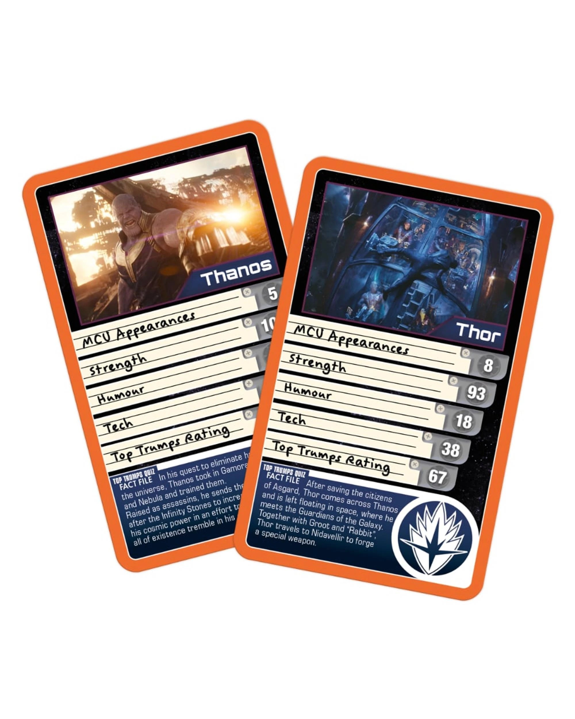 4 Top Trumps Marvel Guardians of the Galaxy Card Game, 4 of 5