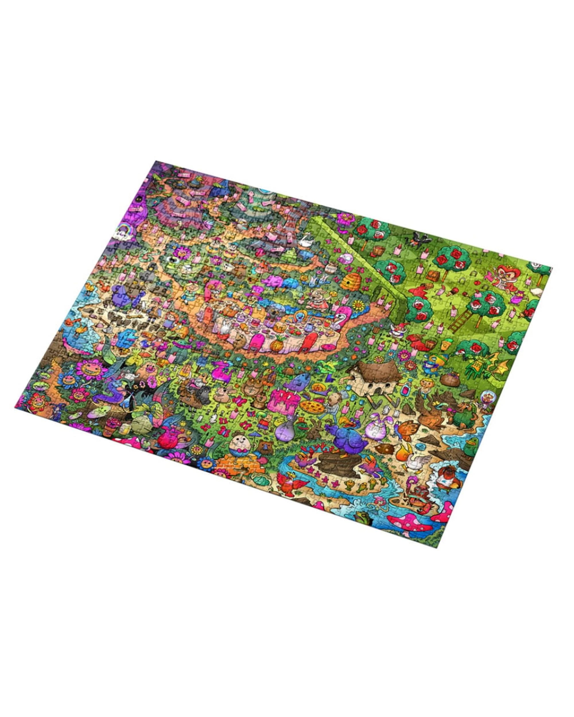 2 Vizzles 4 Alice In Wonderland 1000 Piece Jigsaw Puzzle, 2 of 2