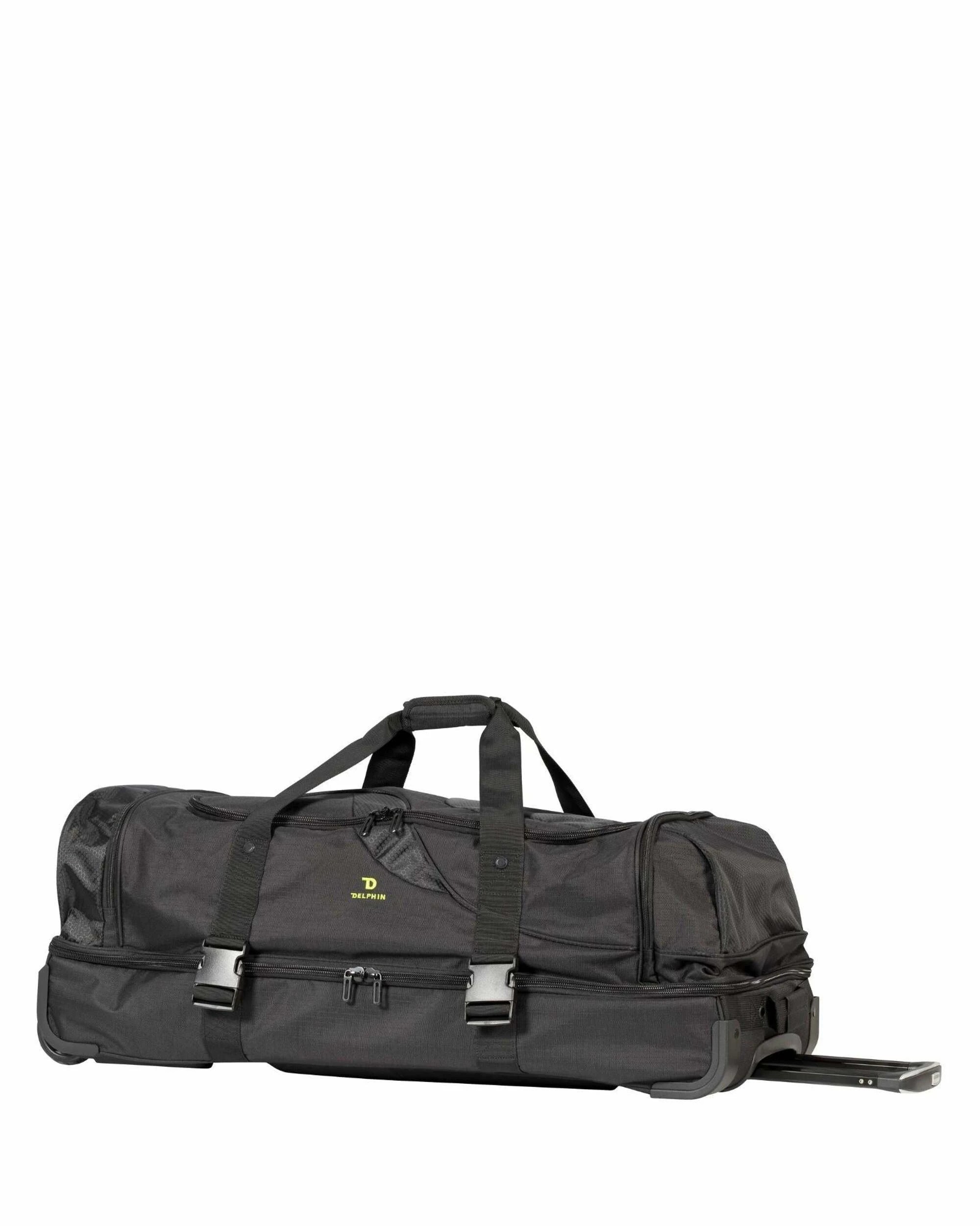 6 Delphin Corfu 2 Medium Wheeled Duffle Bag - 80L - Black, 6 of 8