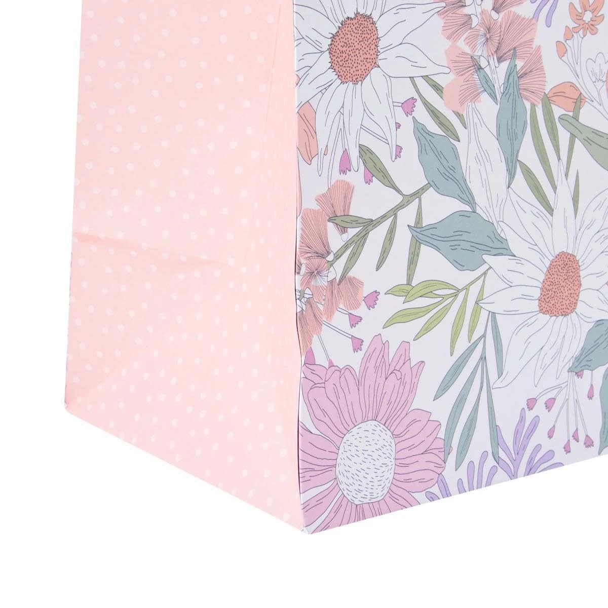 4 Floral Gift Bag - Large, 4 of 5