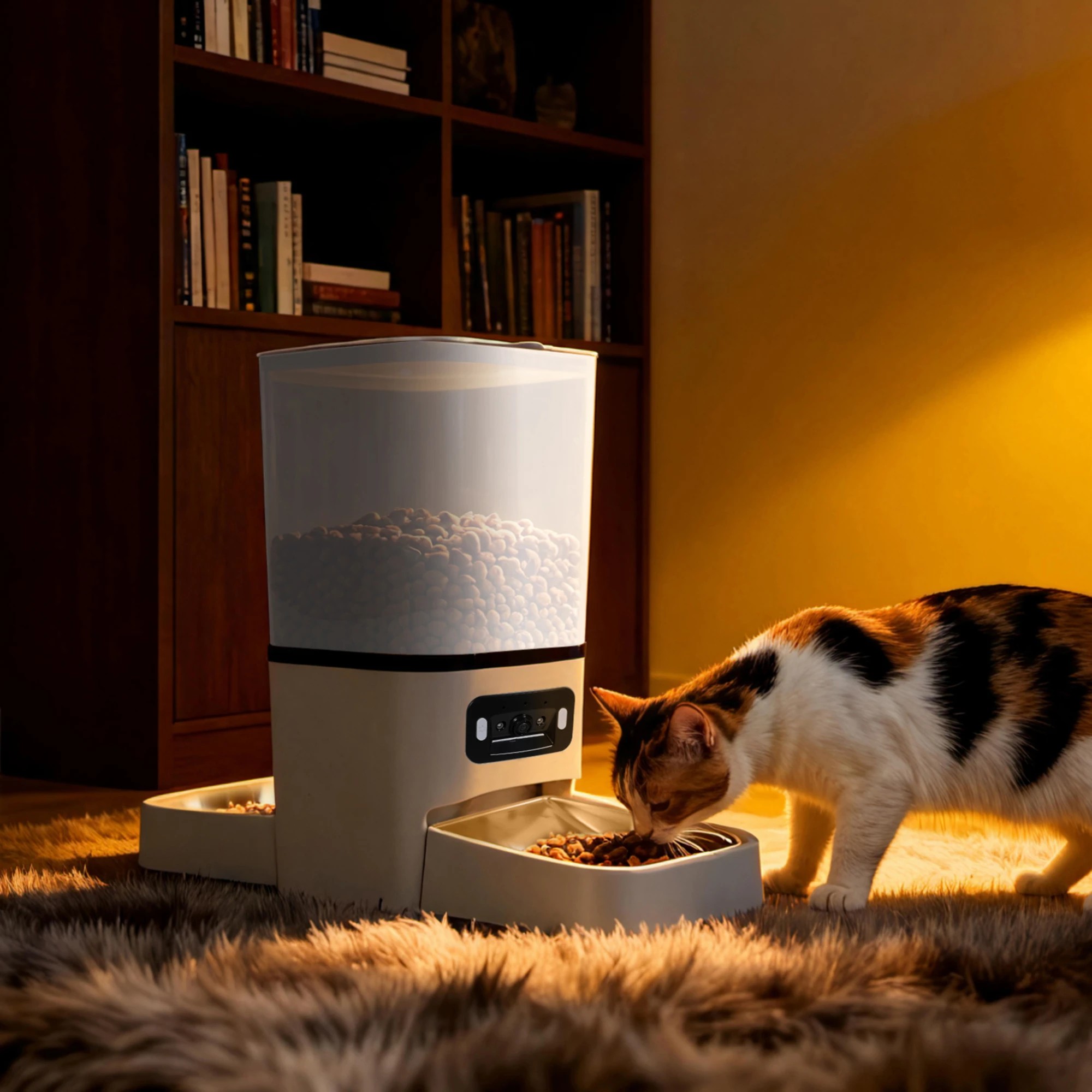 8 Pawz 6L Smart Automatic Pet Feeder Double Camera, 8 of 9