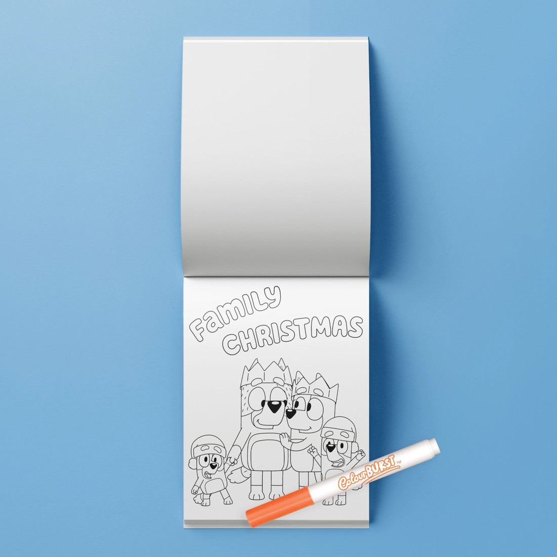 5 INKredibles Mess-Free ColourBurst Bluey Christmas Fun! - Book, 5 of 6